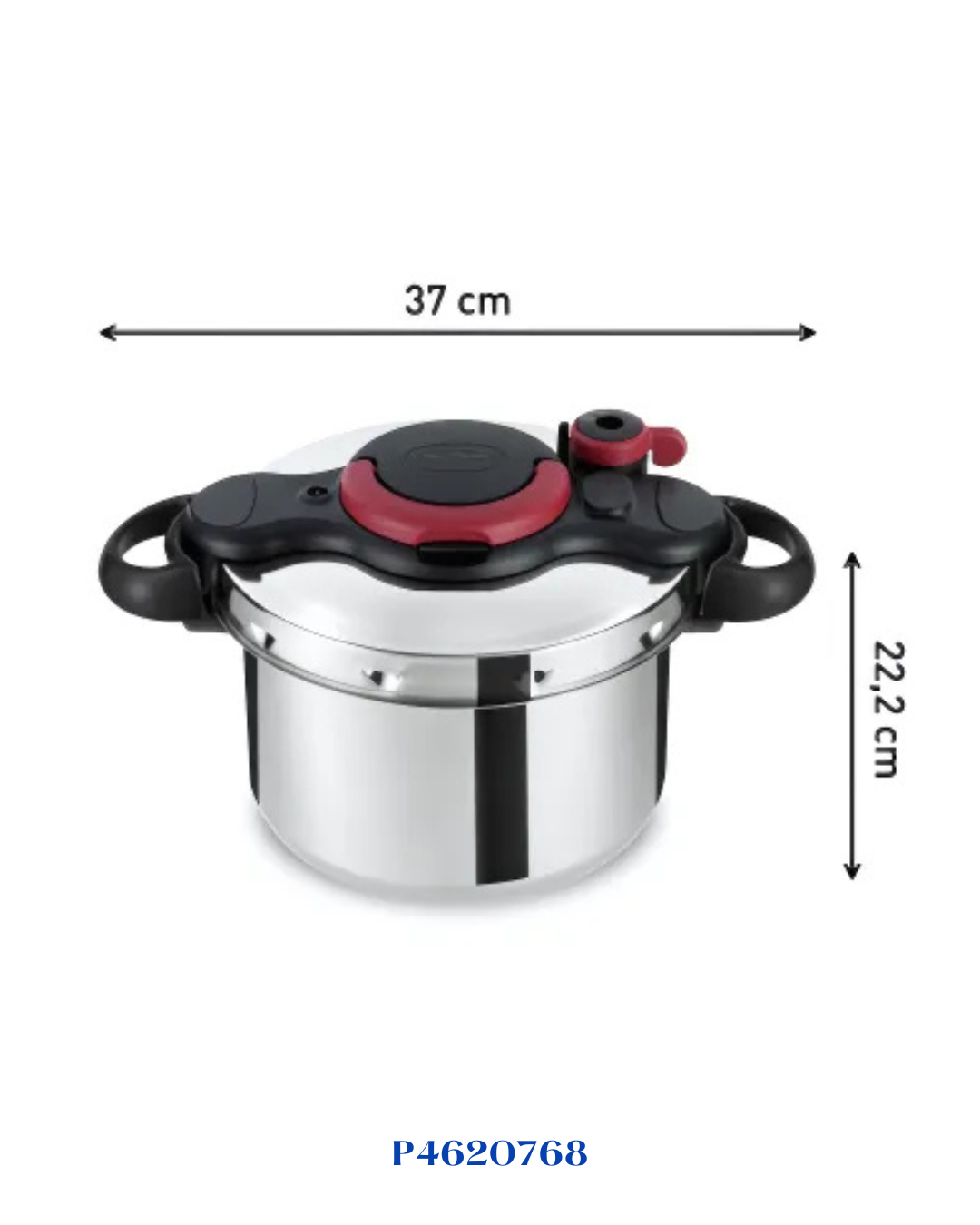 TEFAL CLIPSO' EASY PRESSURE COOKER 6L- قدر ضغط تيفال
