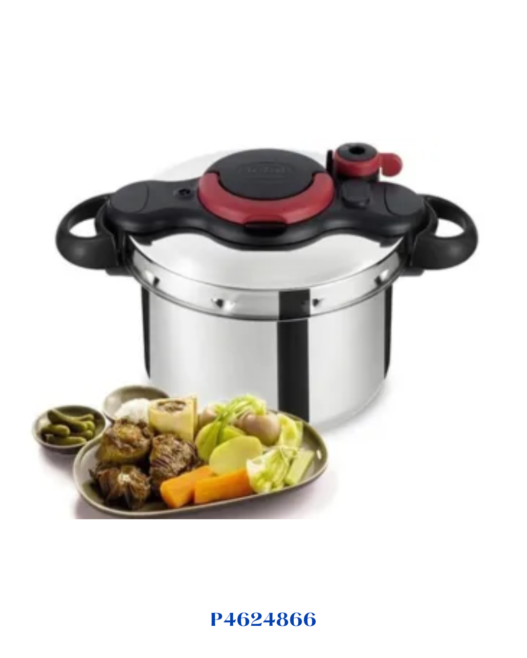 TEFAL CLIPSO MINUT' EASY PRESSURE COOKER 7.5L- قدر ضغط تيفال
