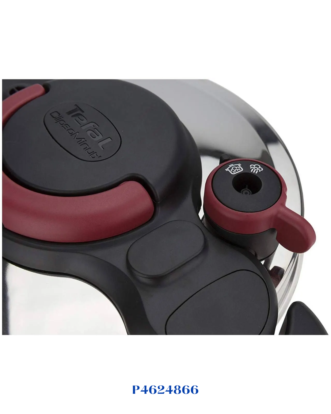TEFAL CLIPSO MINUT' EASY PRESSURE COOKER 7.5L- قدر ضغط تيفال