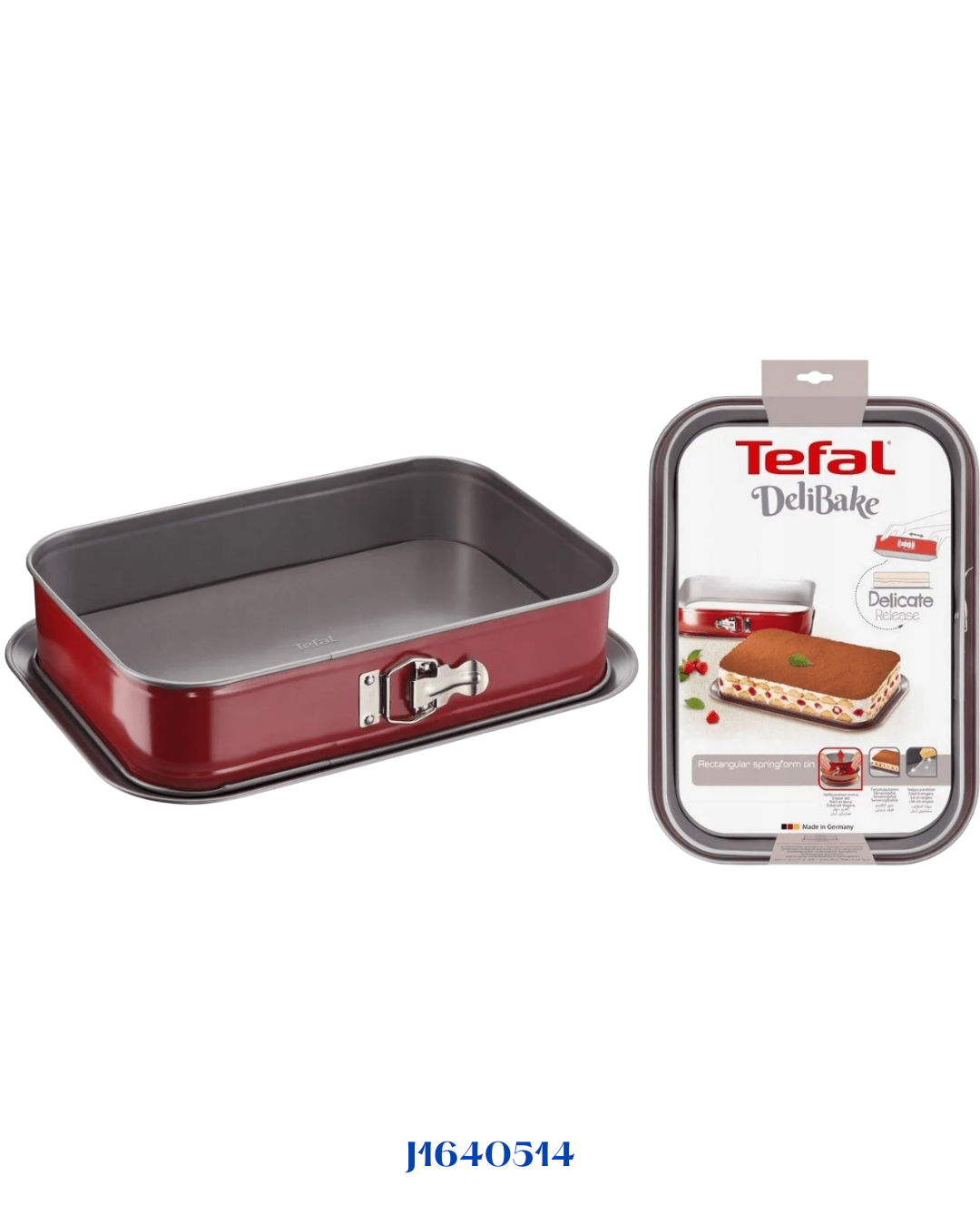 TEFAL DELIBAKE RECTANGULAR SPRINGFORM PAN-36X24CM