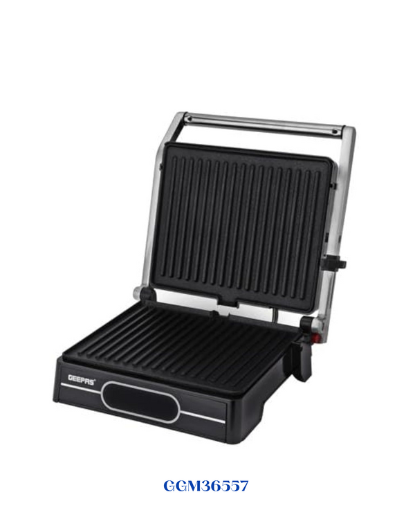 GEEPAS DIGITAL STAINLESS STEEL GRILL MAKER 2000W