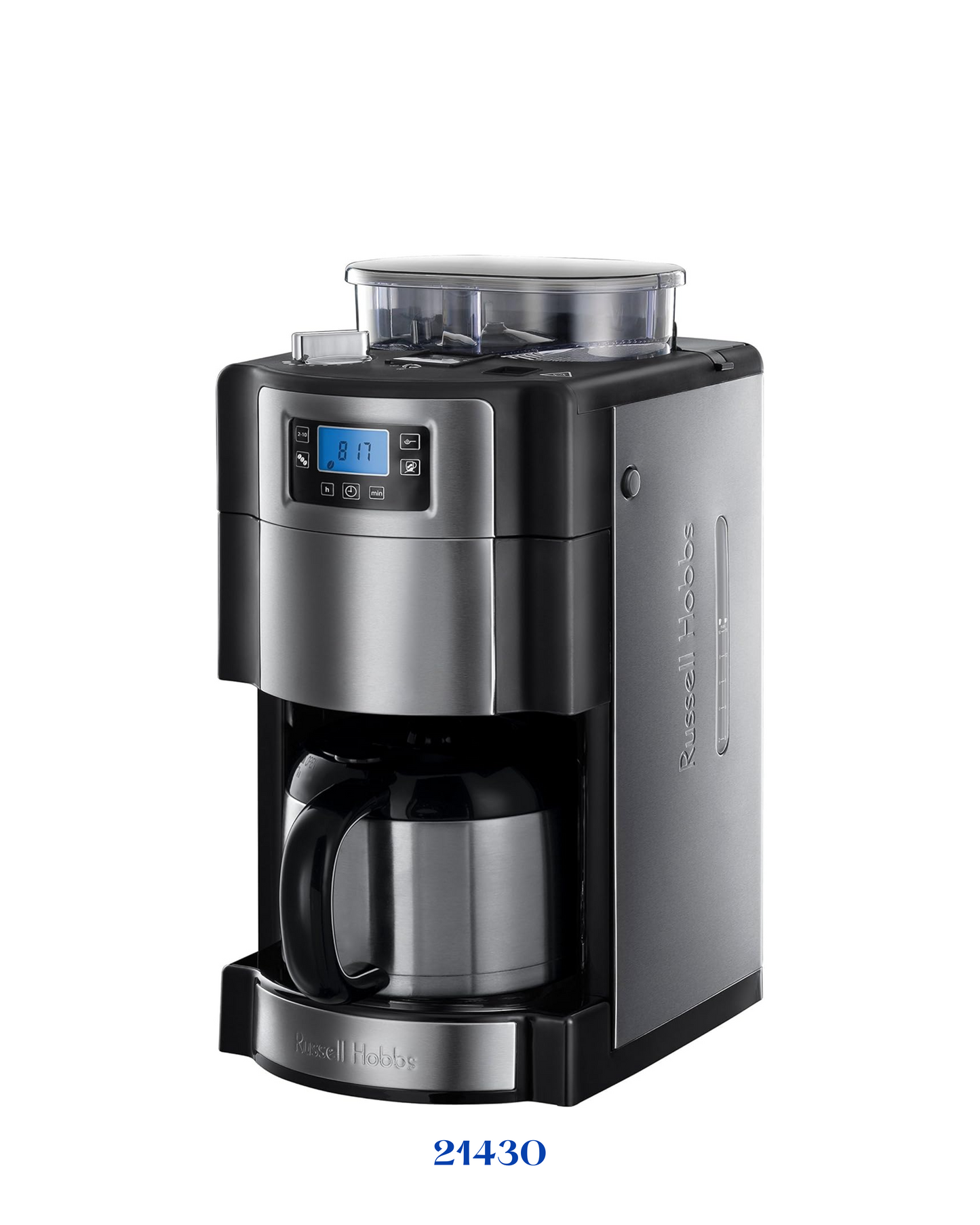 RUSSELL HOBBS BUCKINGHAM GRIND & BREW COFFEE MAKER 1.25 L 1000 W