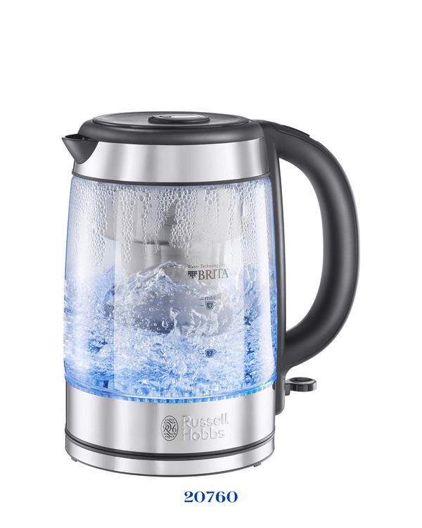 Russell Hobbs Purity Glass Brita Kettle 1.5 L 3000 W