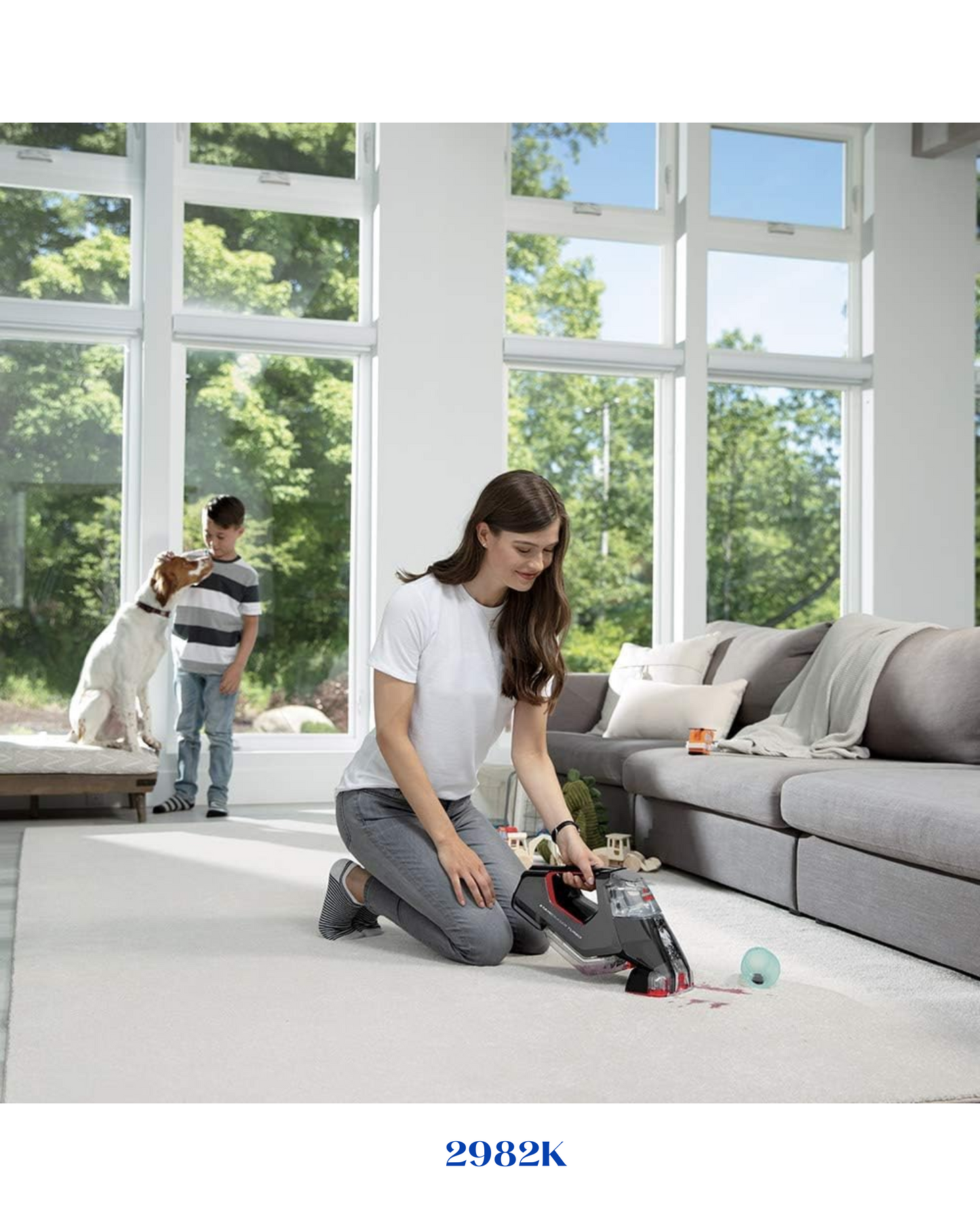 BISSELL STAIN ERASER CORDLESS - مكنسة بيسل لتنظيف البقع شحن