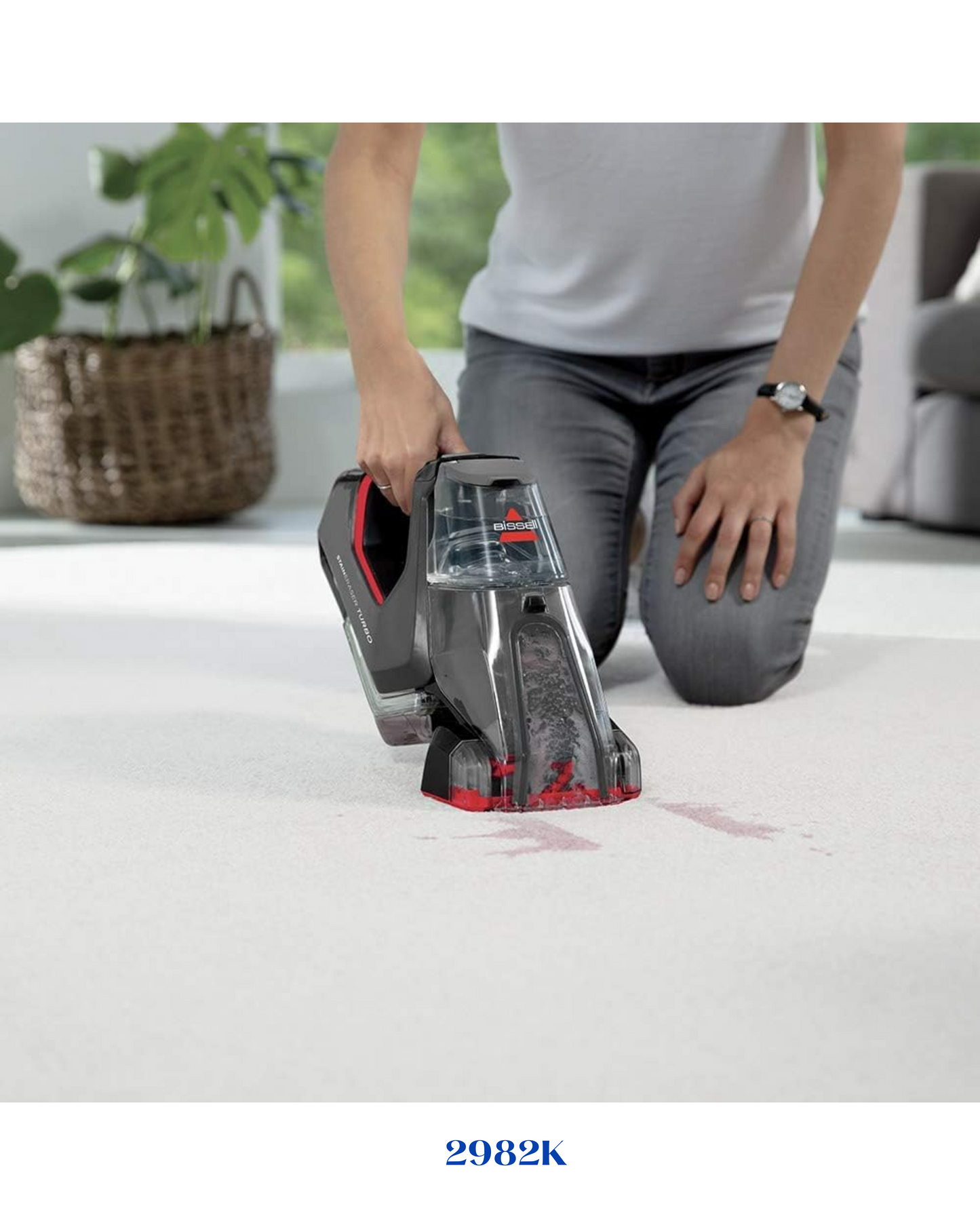 BISSELL STAIN ERASER CORDLESS - مكنسة بيسل لتنظيف البقع شحن