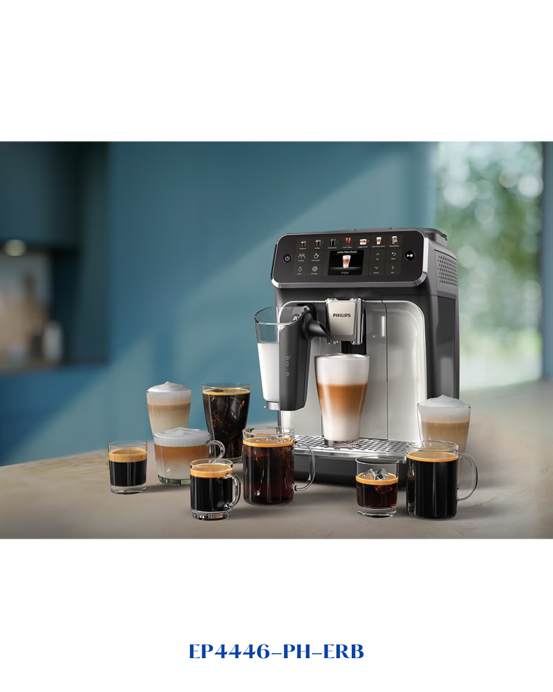 PHILIPS SERIES 4400 FULLY AUTOMATIC ESPRESSO MACHINE LATTEGO