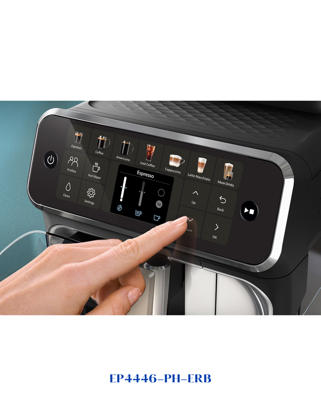 PHILIPS SERIES 4400 FULLY AUTOMATIC ESPRESSO MACHINE LATTEGO