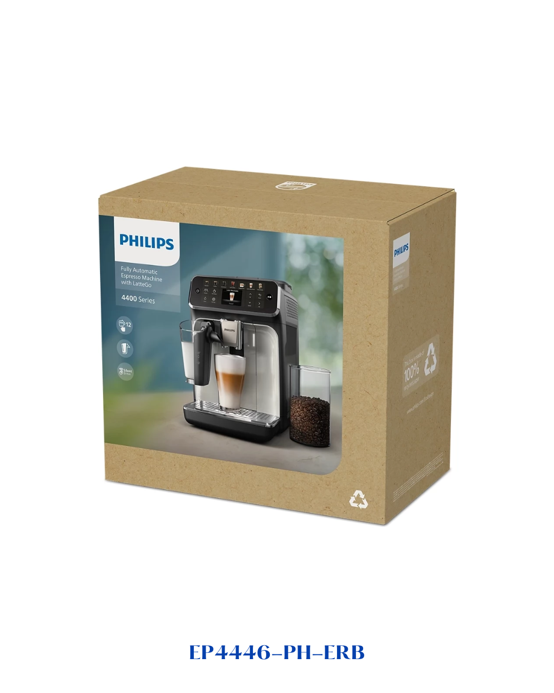 PHILIPS SERIES 4400 FULLY AUTOMATIC ESPRESSO MACHINE LATTEGO