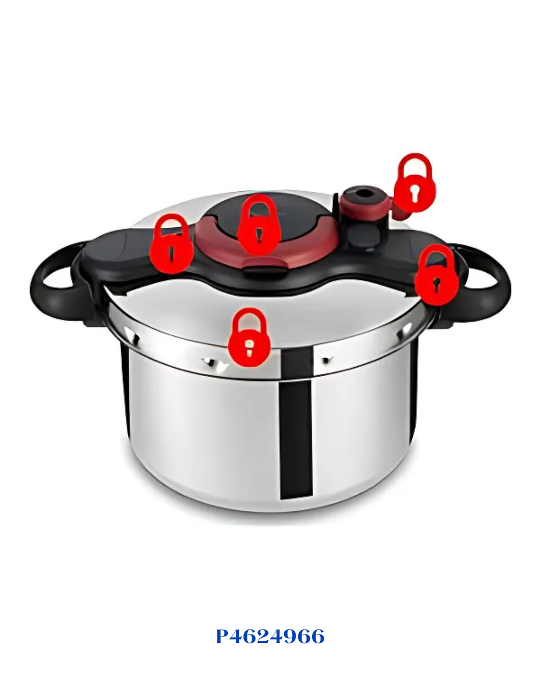 TEFAL CLIPSO MINUT' EASY PRESSURE COOKER 9L - قدر ضغط تيفال كليبسو مينوت إيزي 9 لتر
