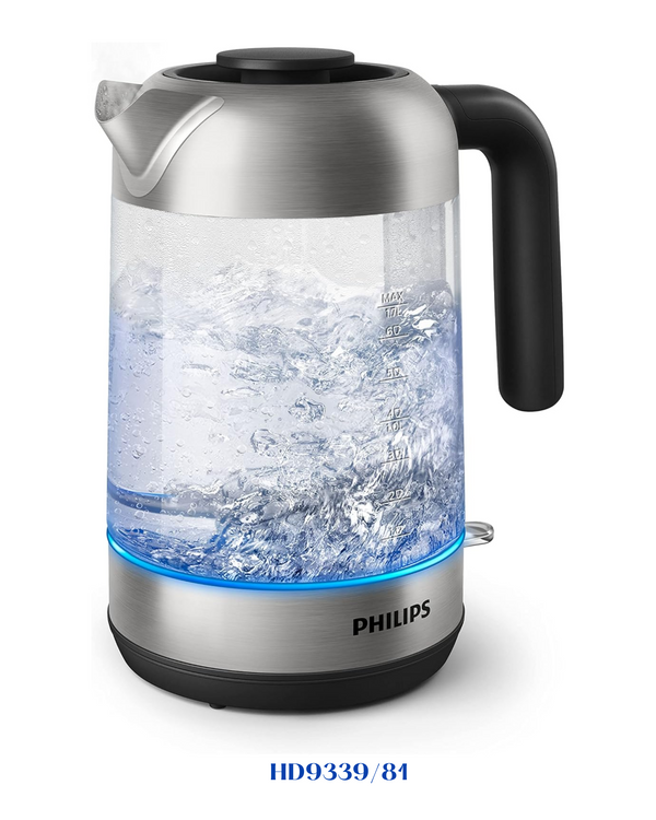 PHILIPS GLASS KETTLE 1.7L