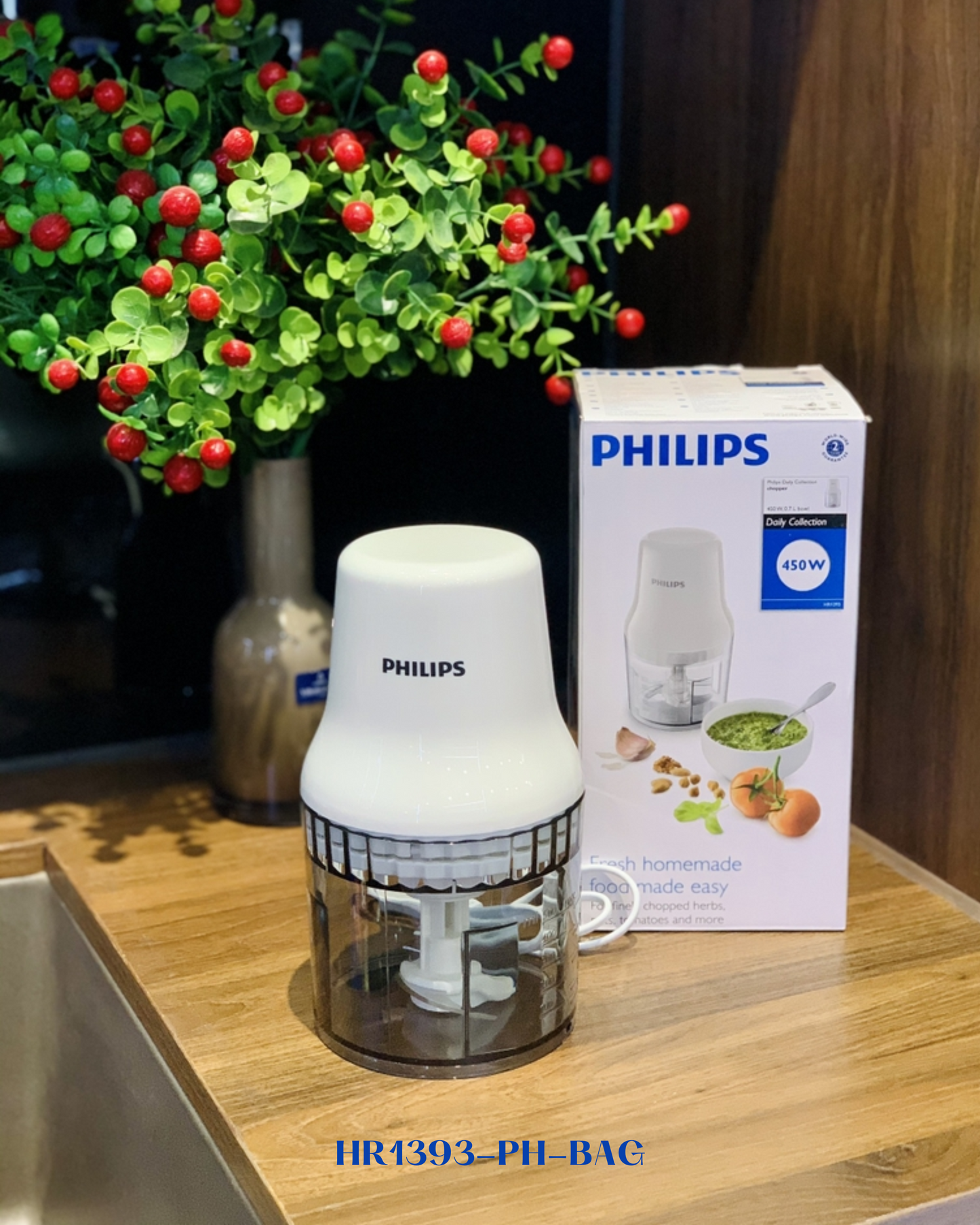 PHILIPS DAILY COLLECTION CHOPPER 450W 0.7L