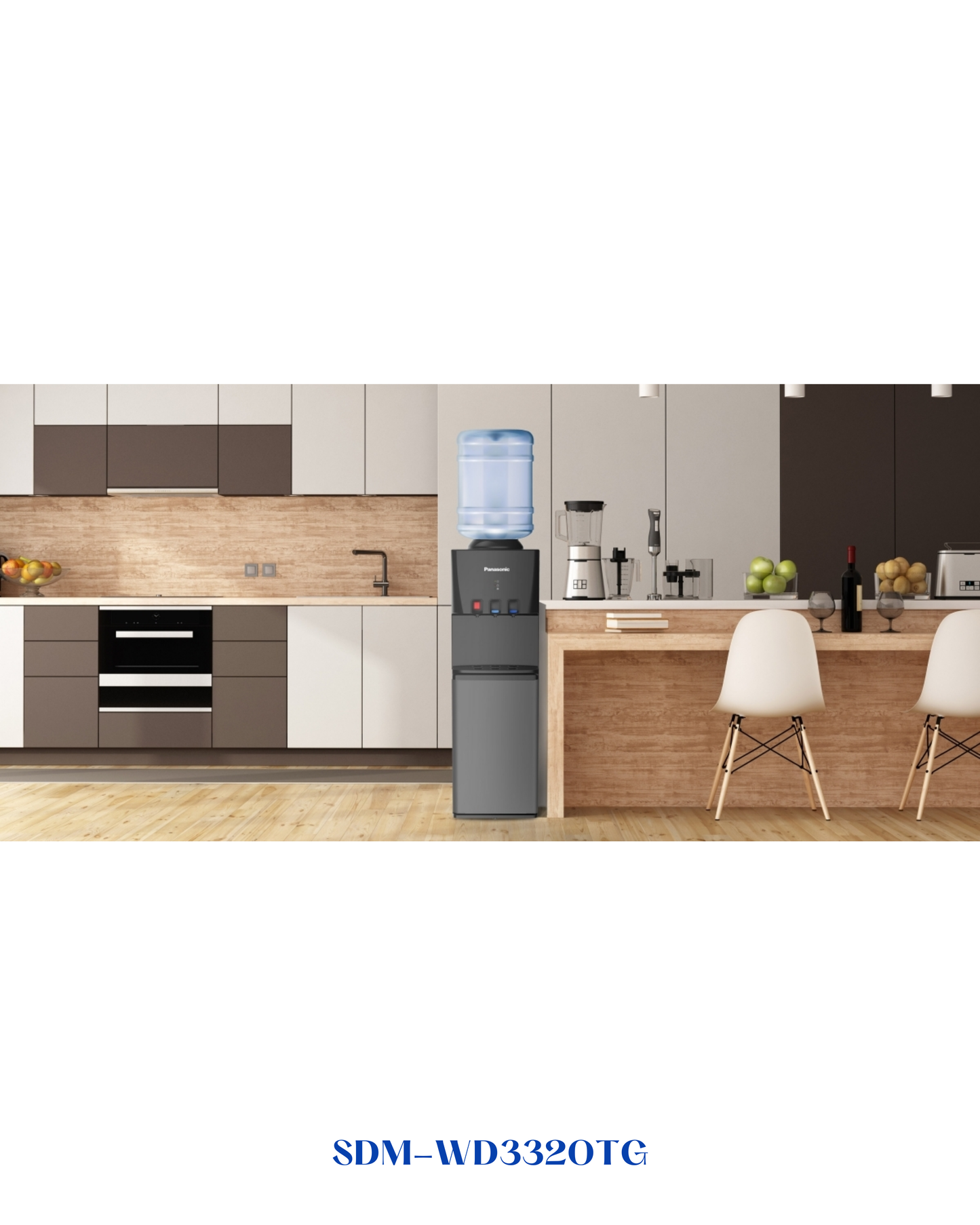 PANASONIC WATER DISPENSER WITH REFRIGERATOR