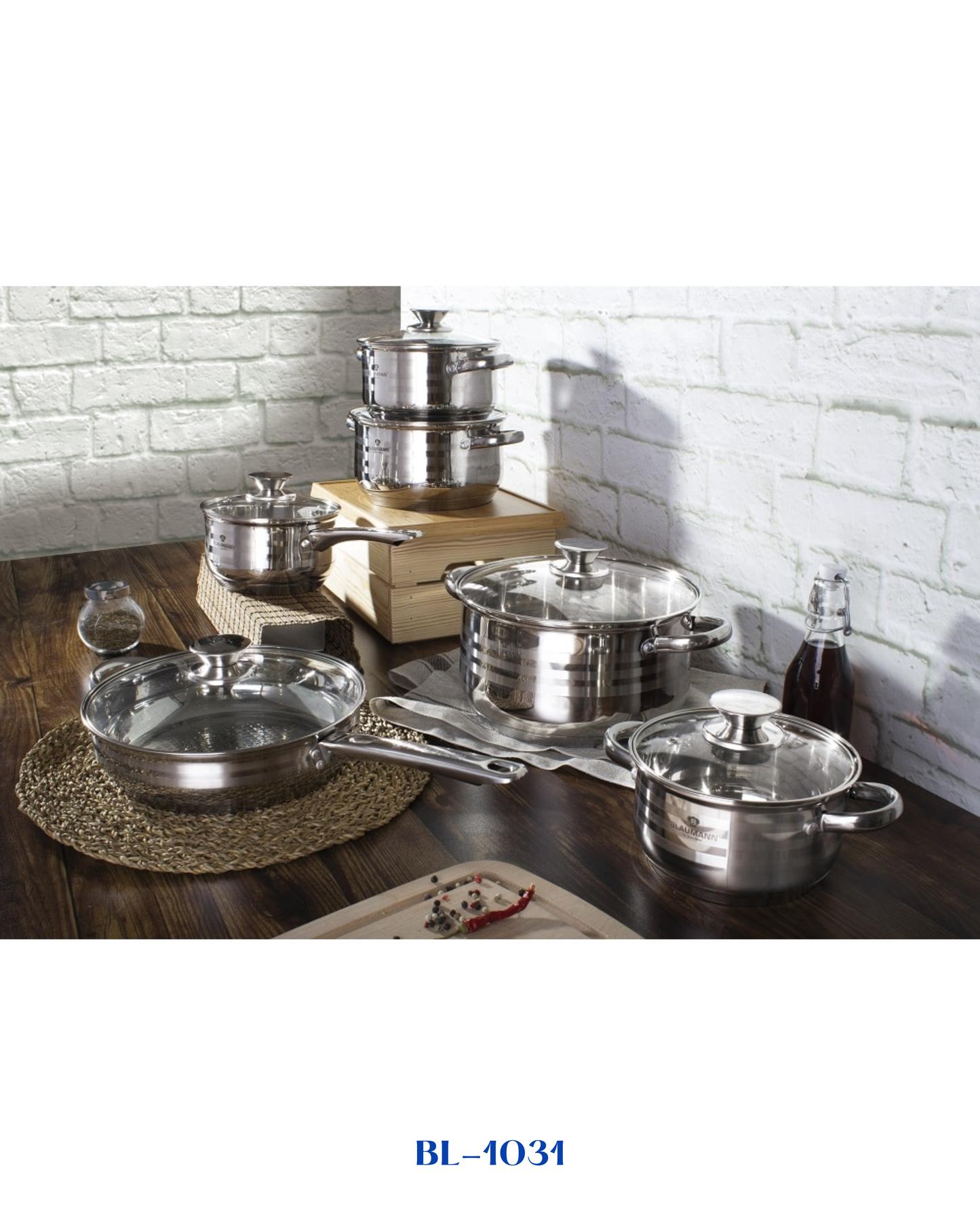 BERLINGER HAUS 12 PCS COOKWARE SET