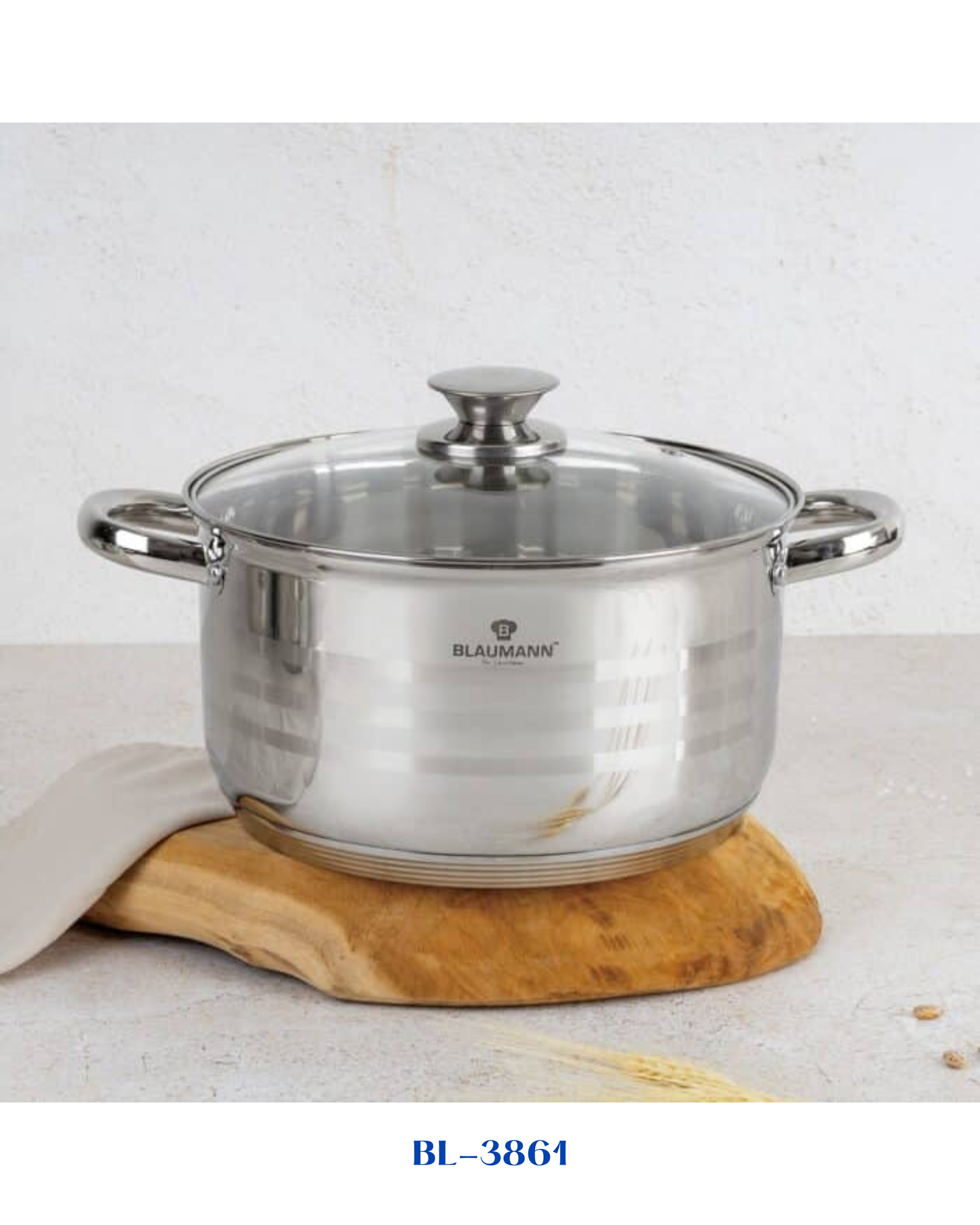 BERLINGER HAUS 8 PCS COOKWARE SET
