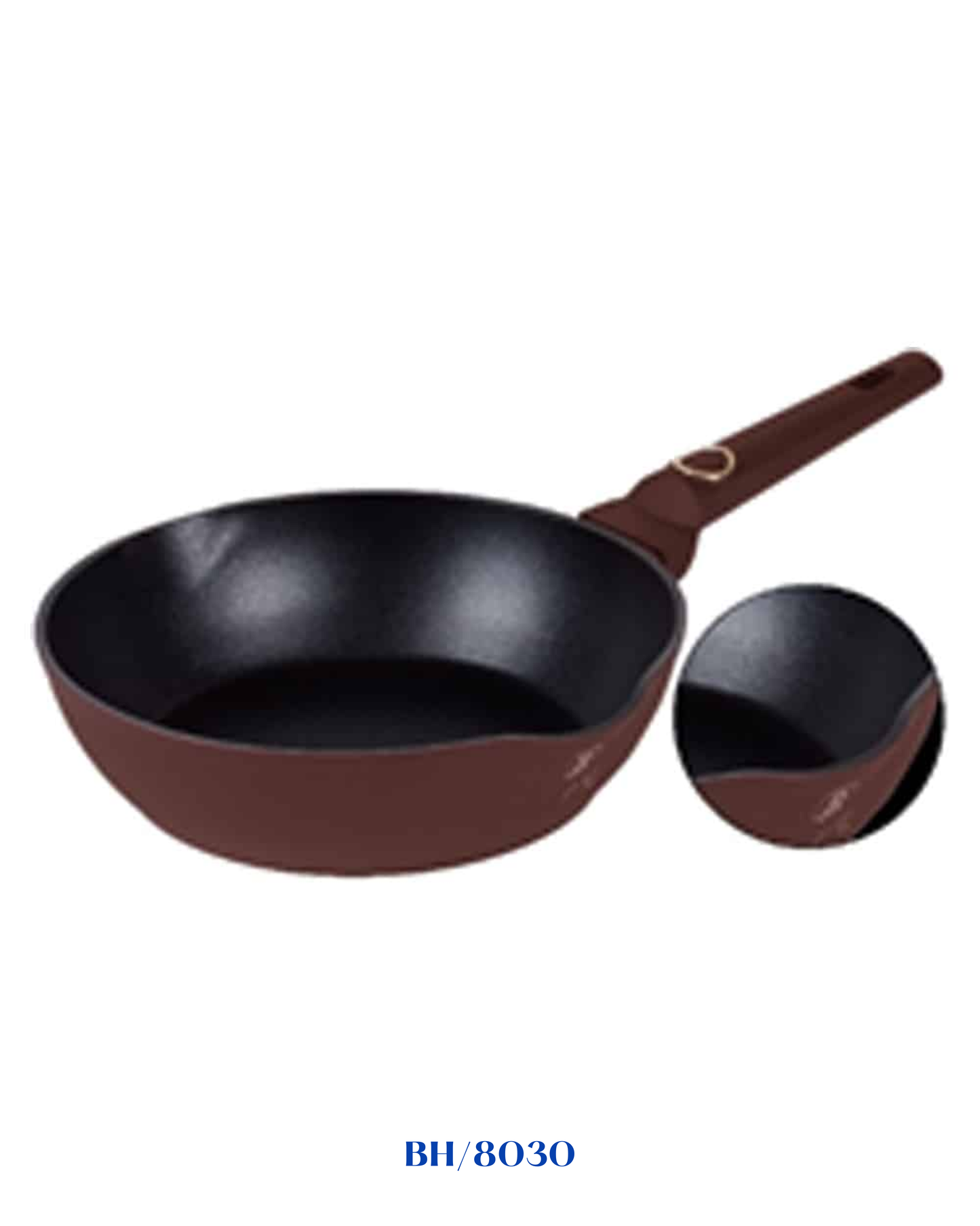 BERLINGER HAUS DEEP FRYPAN WITH 2 MOUTH 24 CM