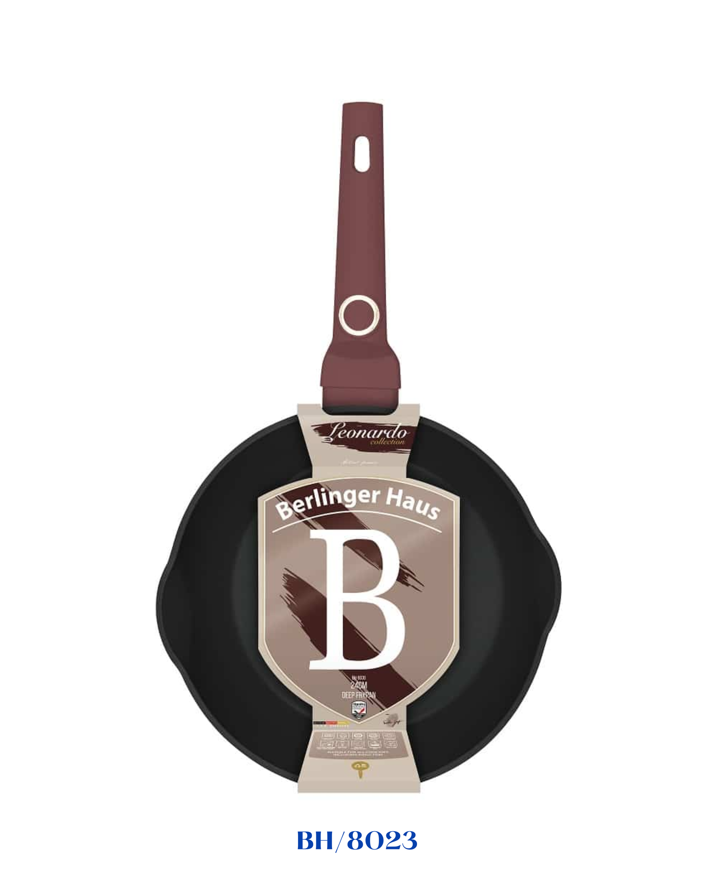 BERLINGER HAUS DEEP FRYPAN WITH 2 MOUTH 28 CM