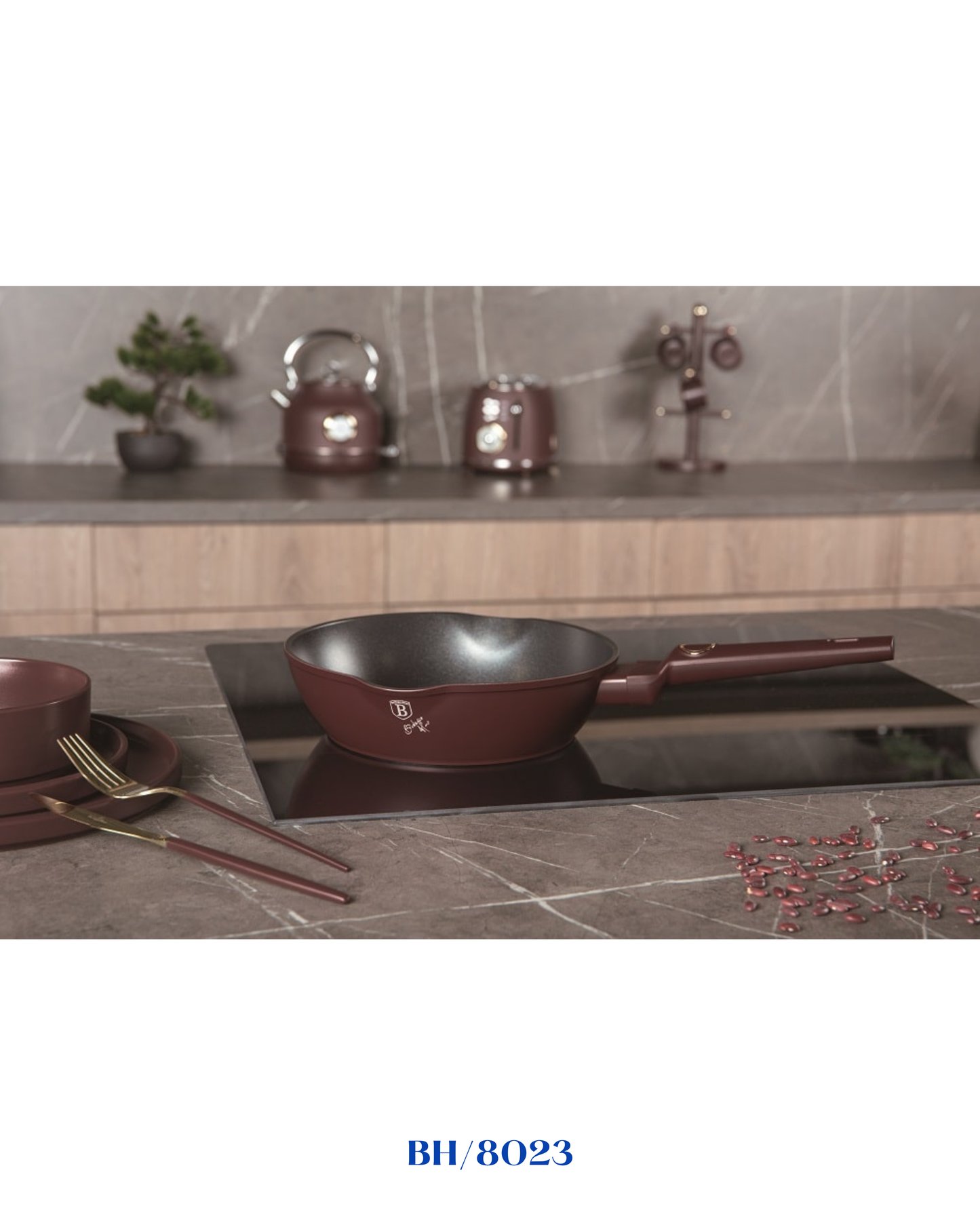 BERLINGER HAUS DEEP FRYPAN WITH 2 MOUTH 28 CM