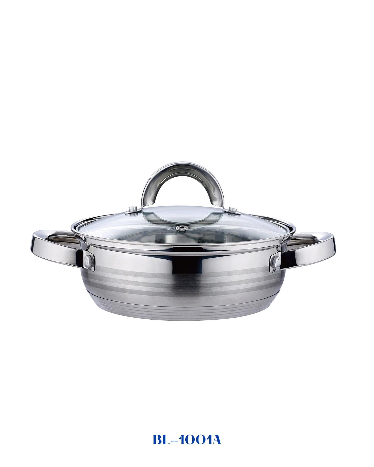 BERLINGER HAUS SHALLOW POT WITH LID 20CM