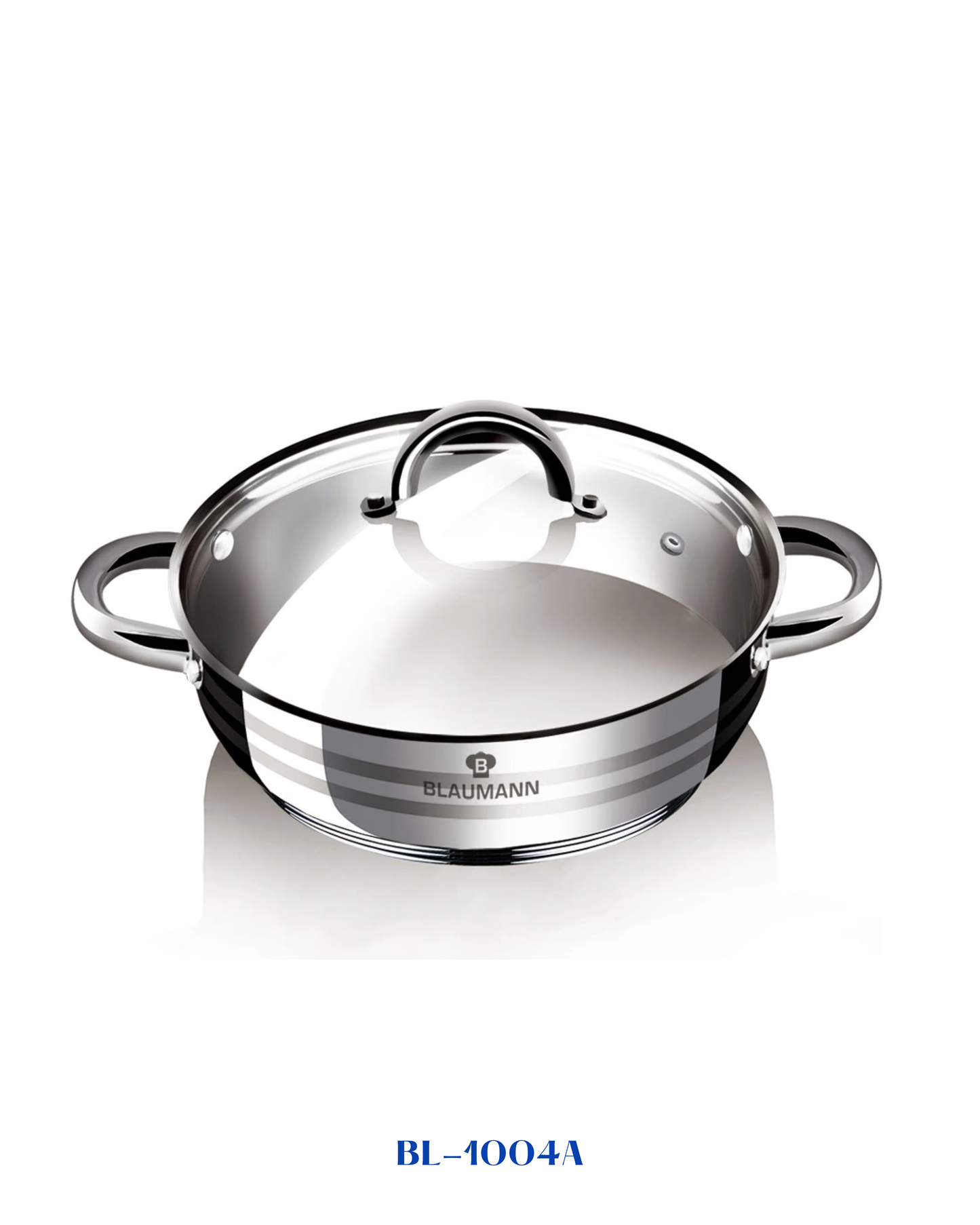 BERLINGER HAUS SHALLOW POT WITH LID 26CM