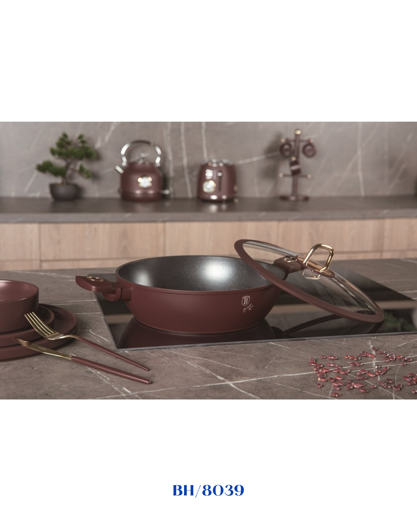 BERLINGER HAUS SHALLOW POT WITH LID 30CM