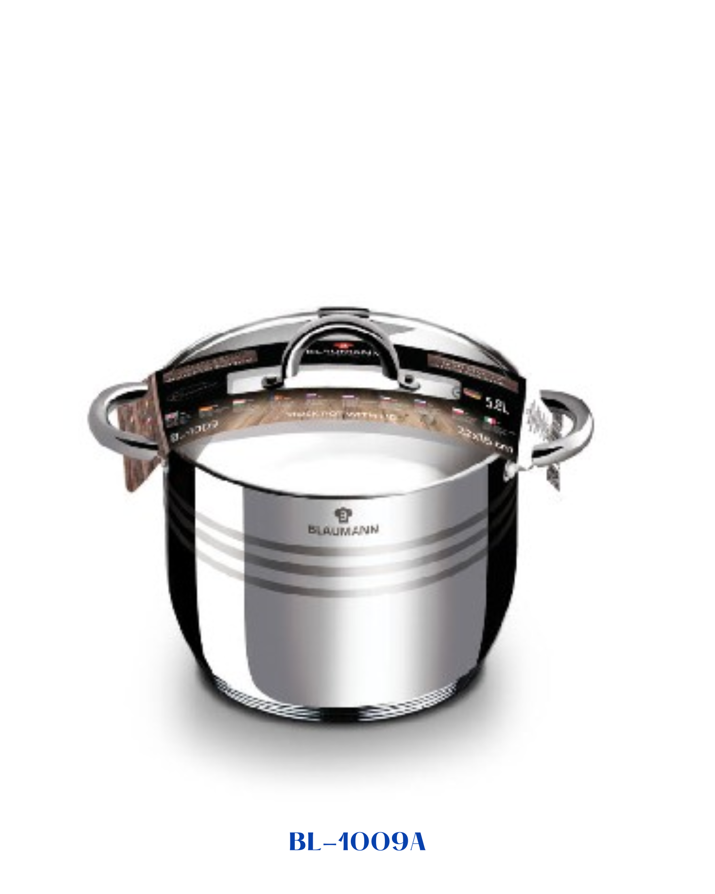 BERLINGER HAUS STOCK POT WITH LID 22CM