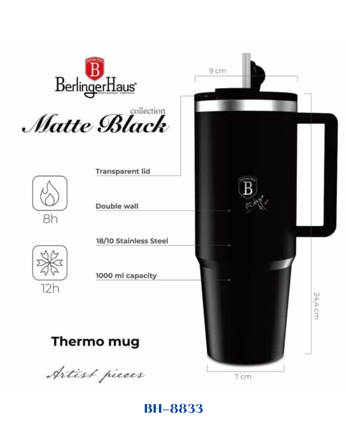 BERLINGER HAUS THERMO MUG 1L