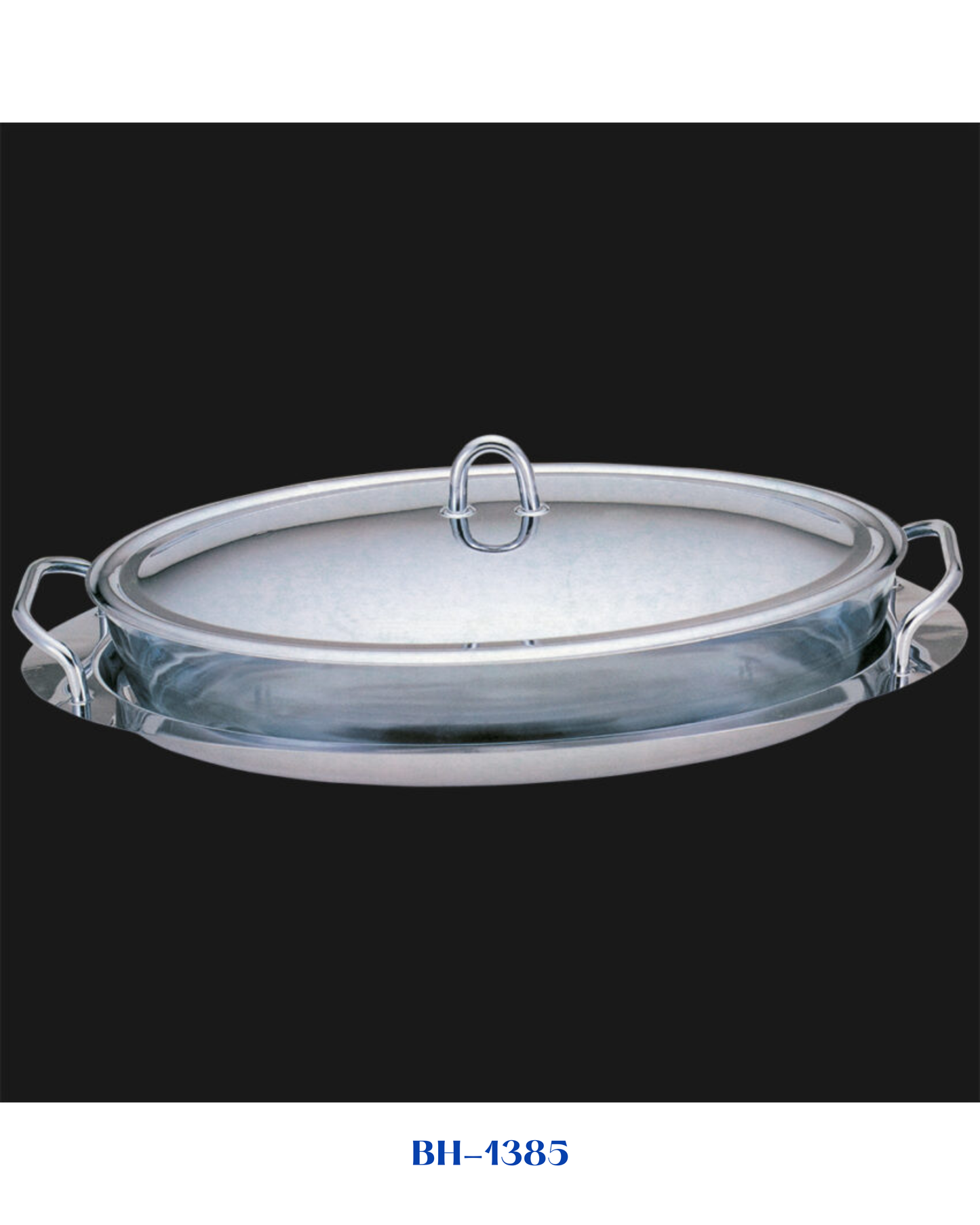 BERLINGER HAUS 2 IN 1 FOOD CONTAINER AND SERVING TRAY OVAL 3L