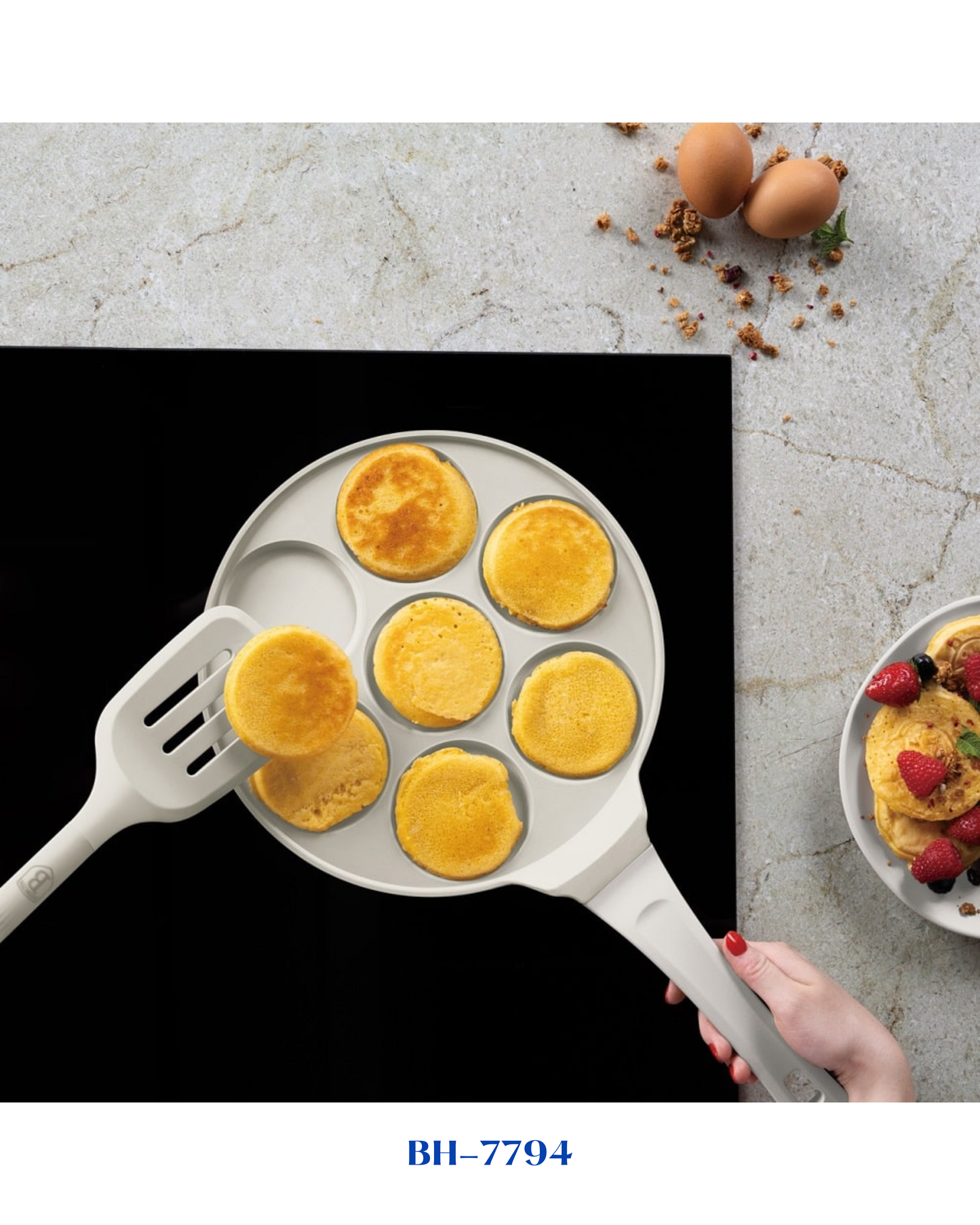 BERLINGER HAUS 7 HOLES BLANK PANCAKE PAN 26 CM