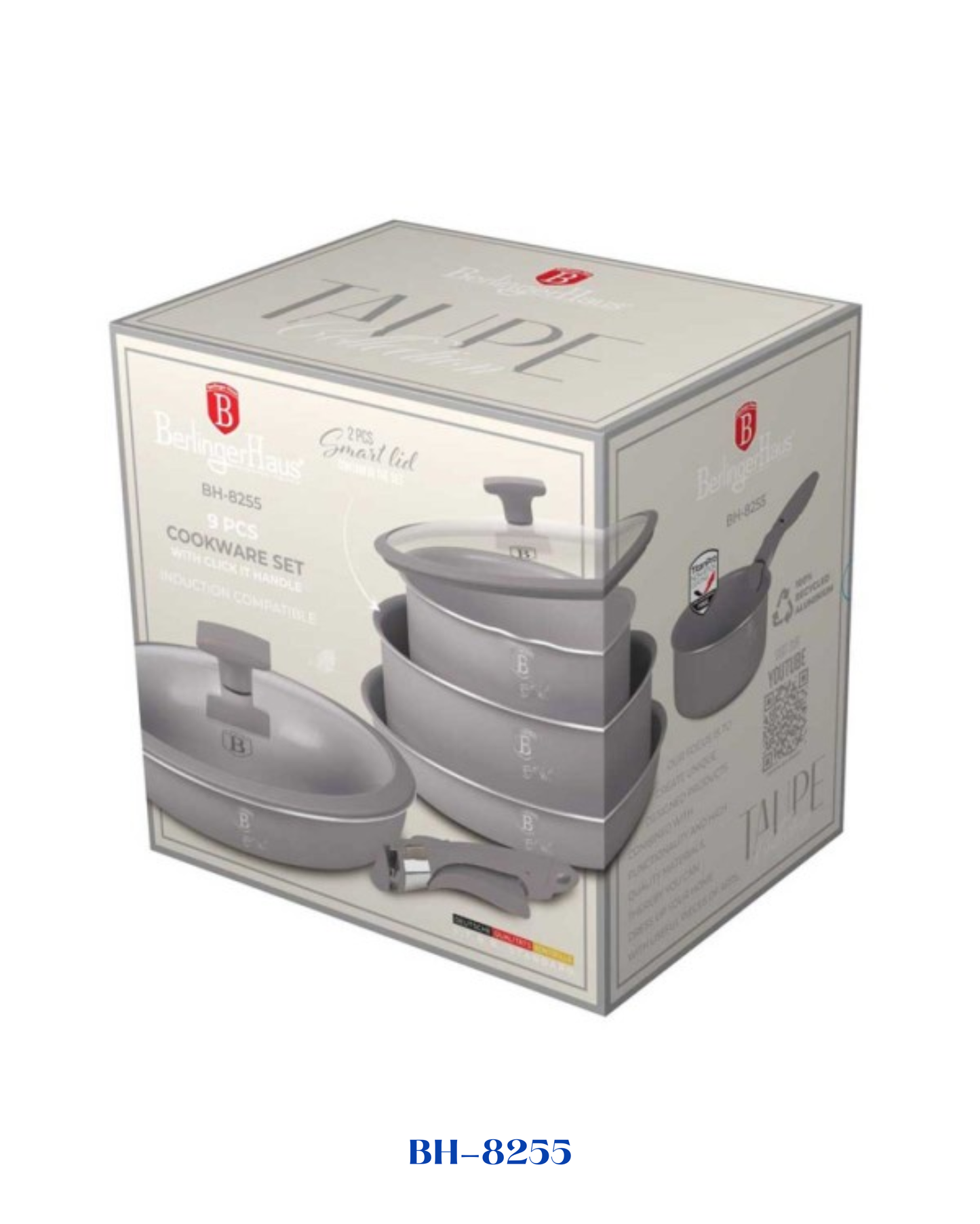 BERLINGER HAUS 9 PCS COOKWARE SET