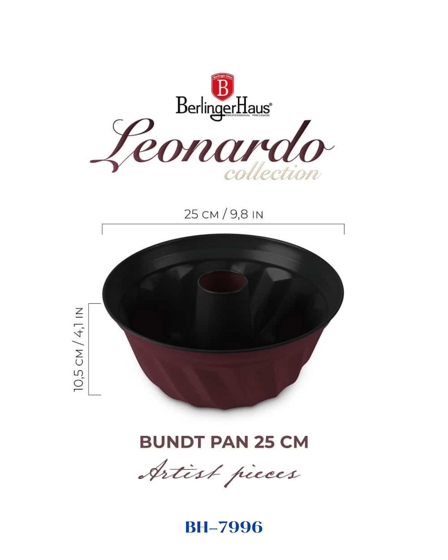 BERLINGER HAUS BUNDT PAN 25 CM
