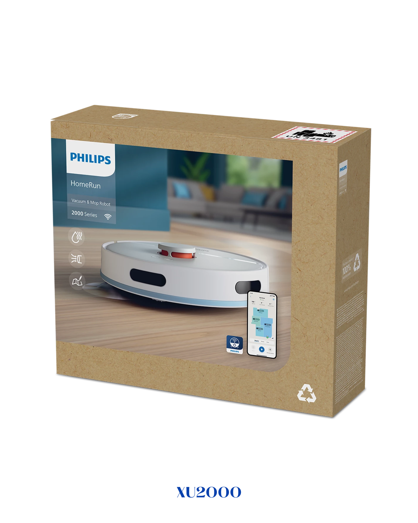 PHILIPS HOMERUN 2000 SERIES ROBOT VACUUM CLEANER