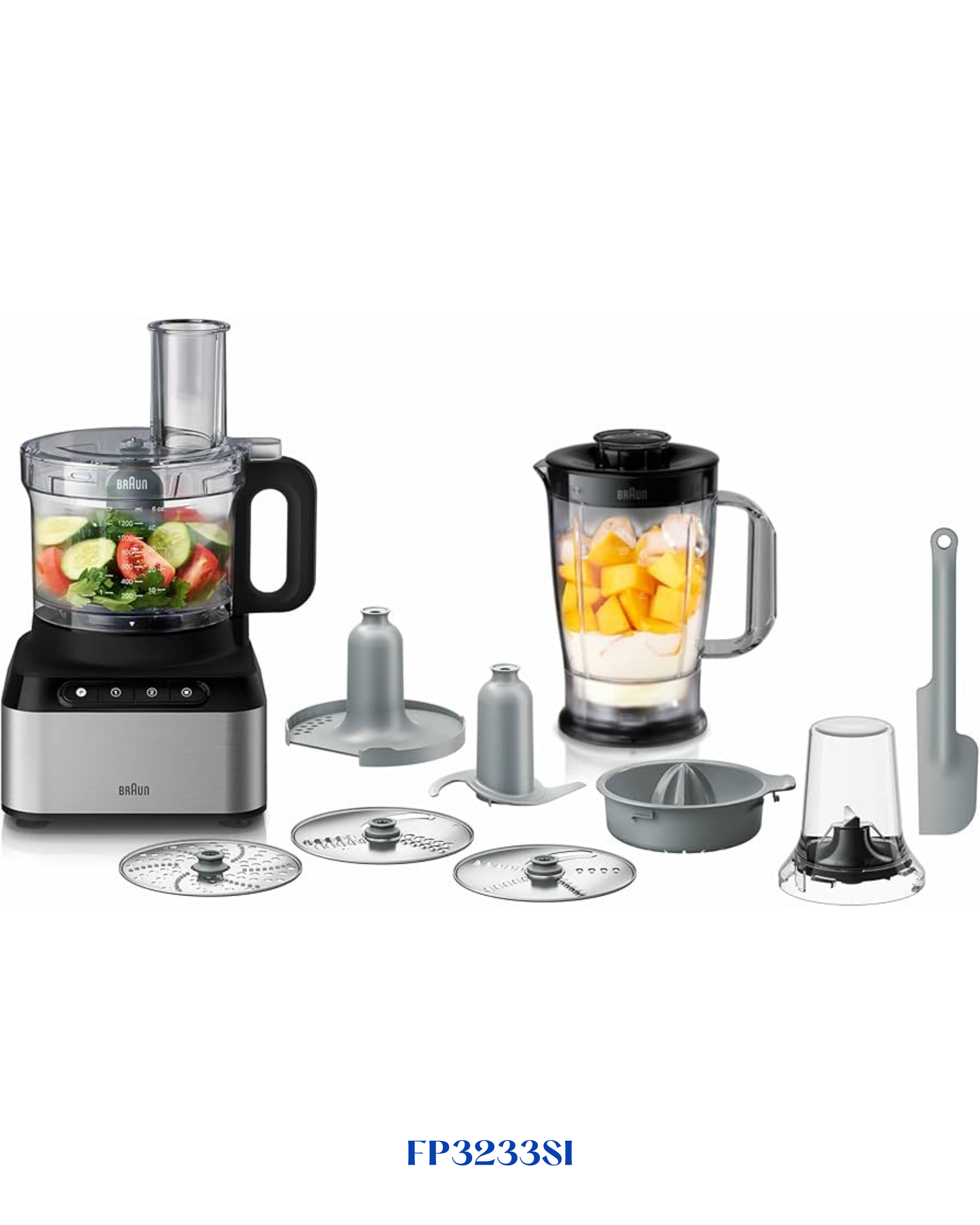 Braun PurEase Food Processor 800W-2.1l