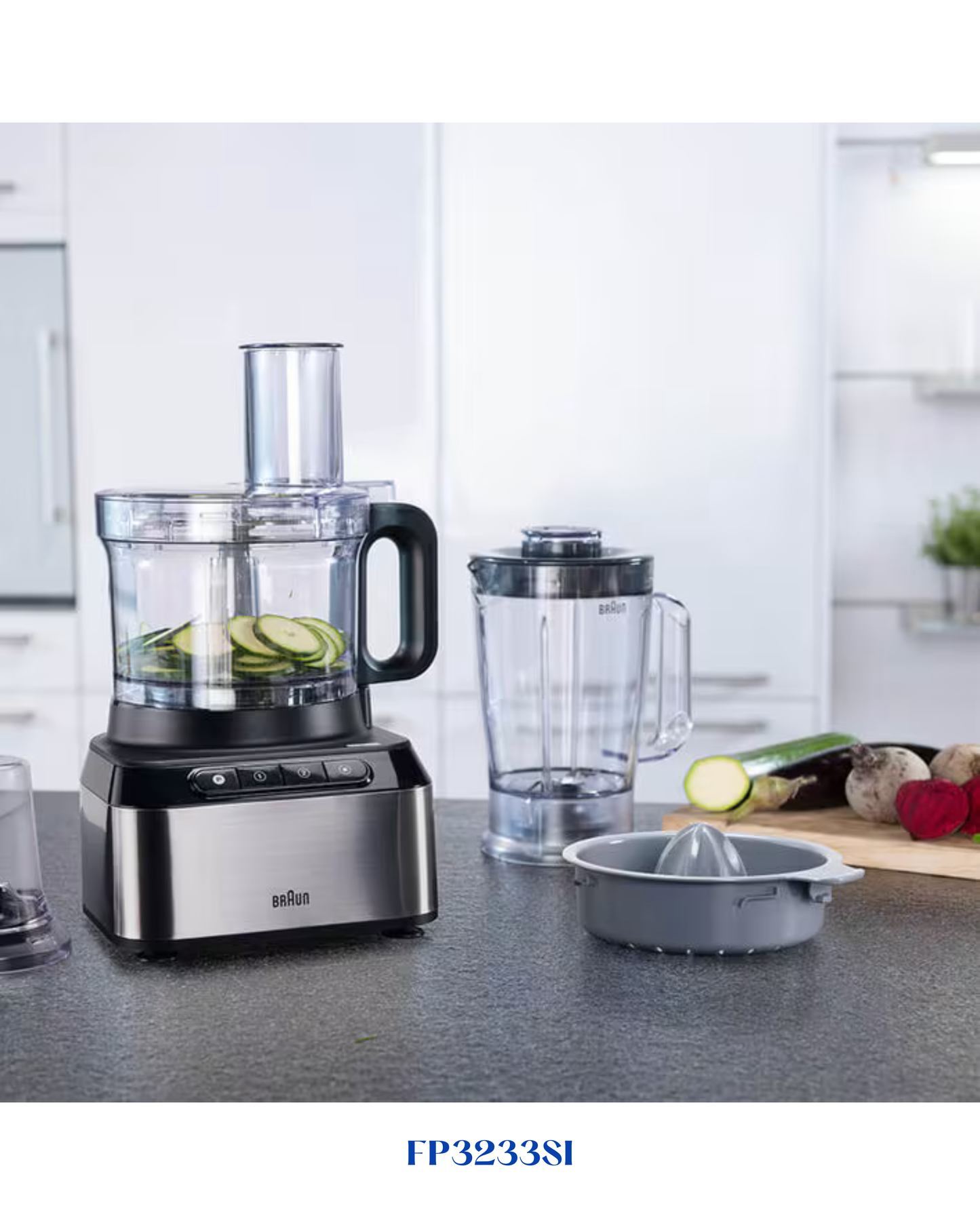 Braun PurEase Food Processor 800W-2.1l
