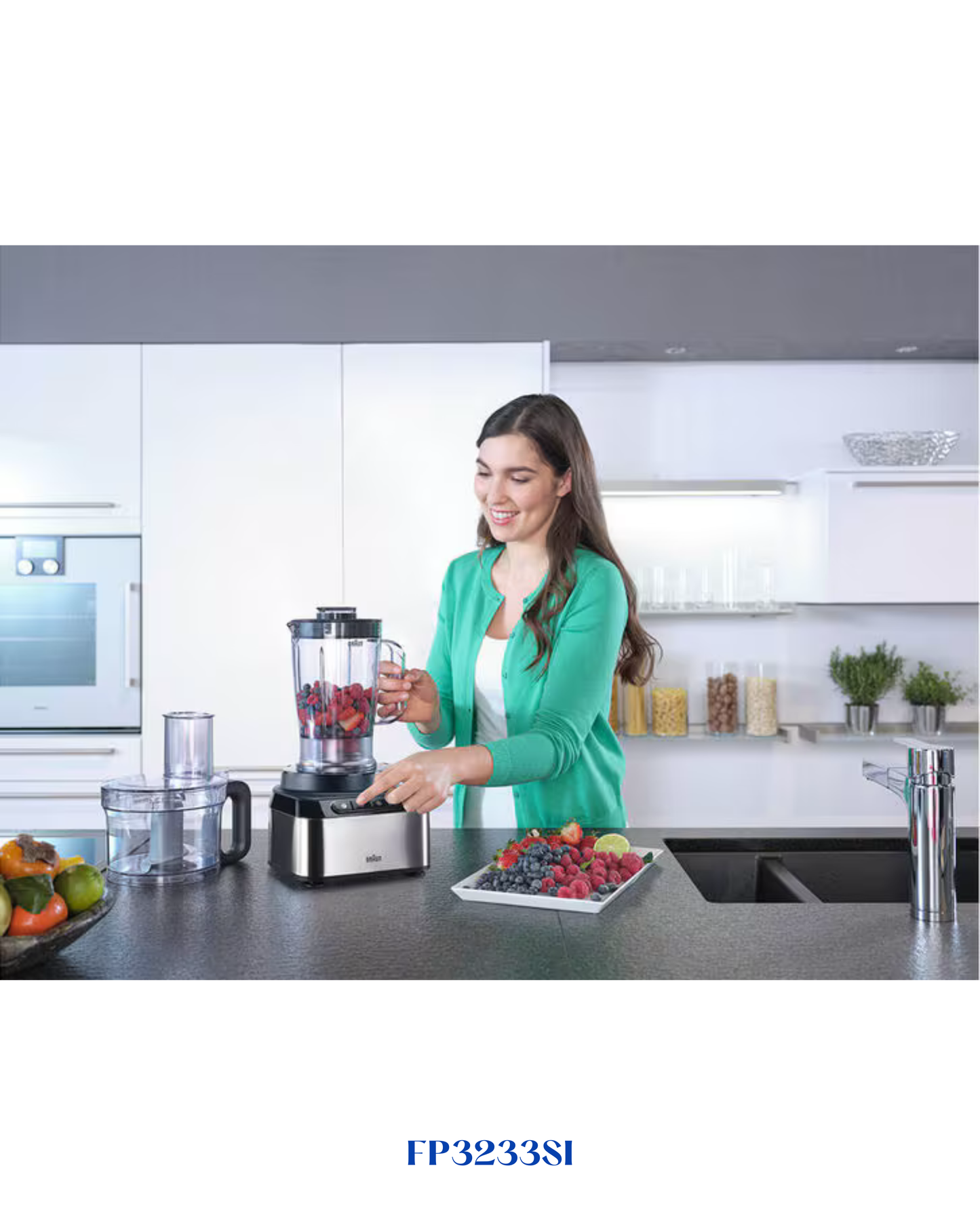 Braun PurEase Food Processor 800W-2.1l