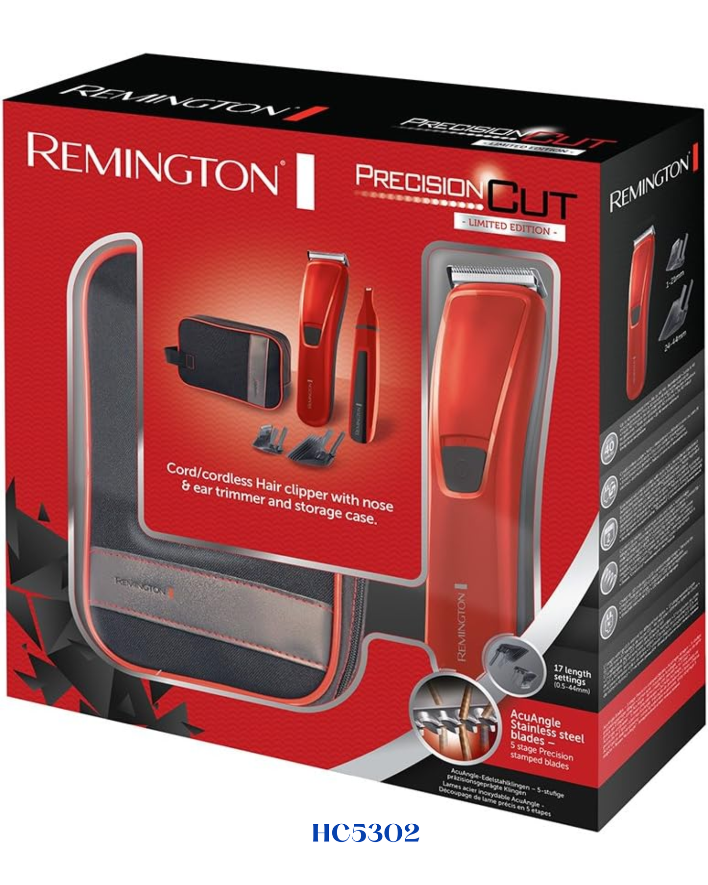 طقم هدية ماكينة حلاقة الشعر REMINGTON PRECISIONCUT إصدار محدود