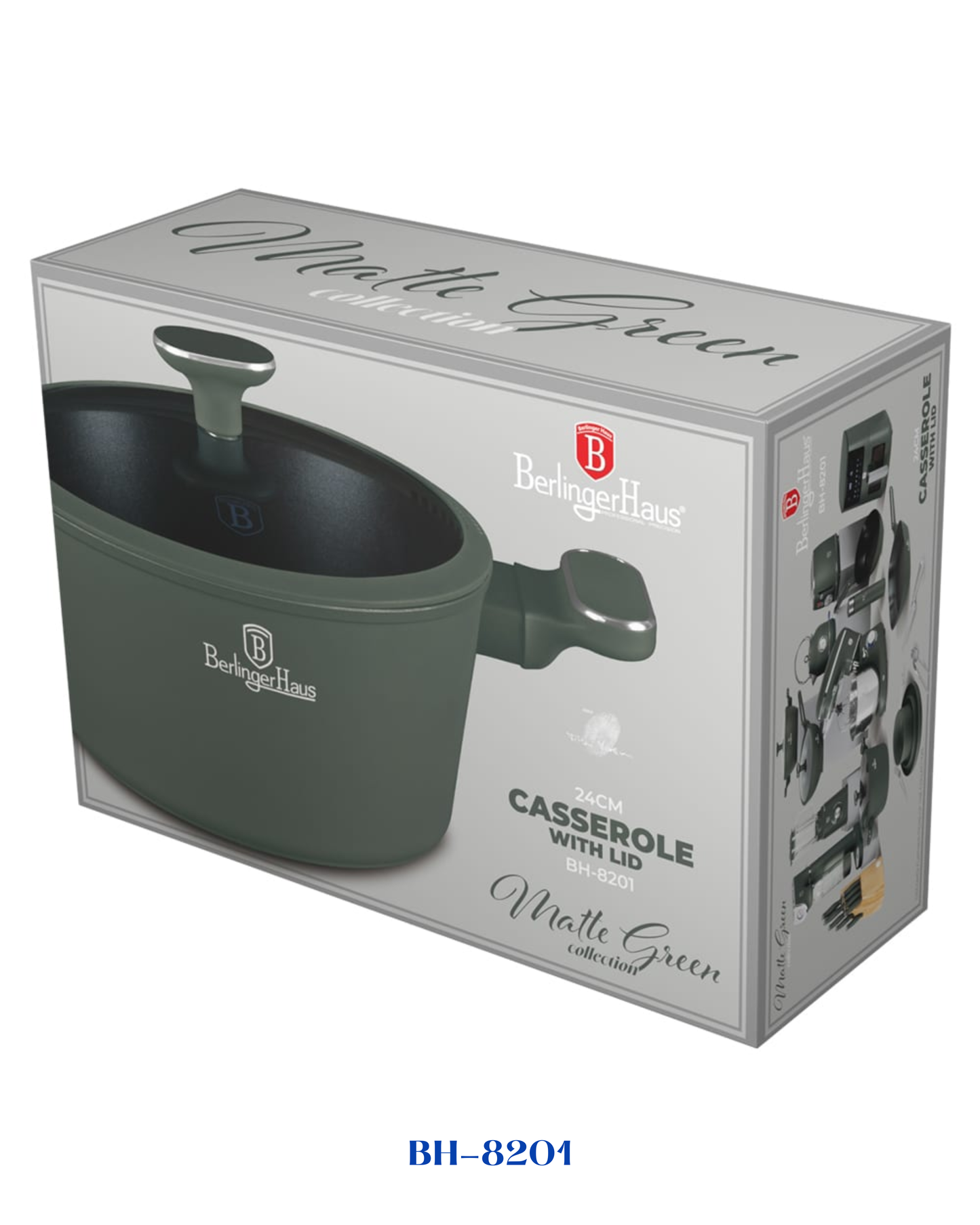 BERLINGER HAUS CASSEROLE WITH LID 24CM