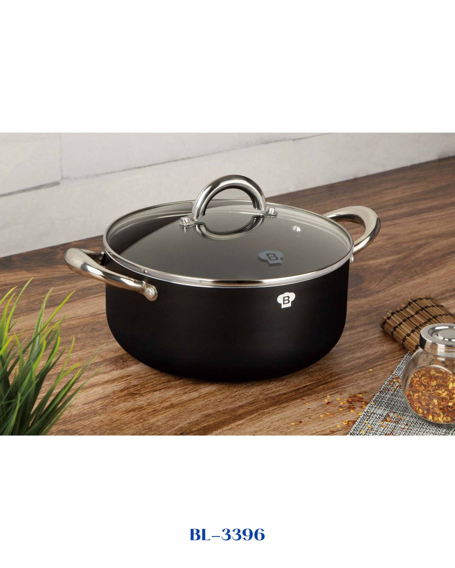 BERLINGER HAUS CASSEROLE WITH LID 28CM