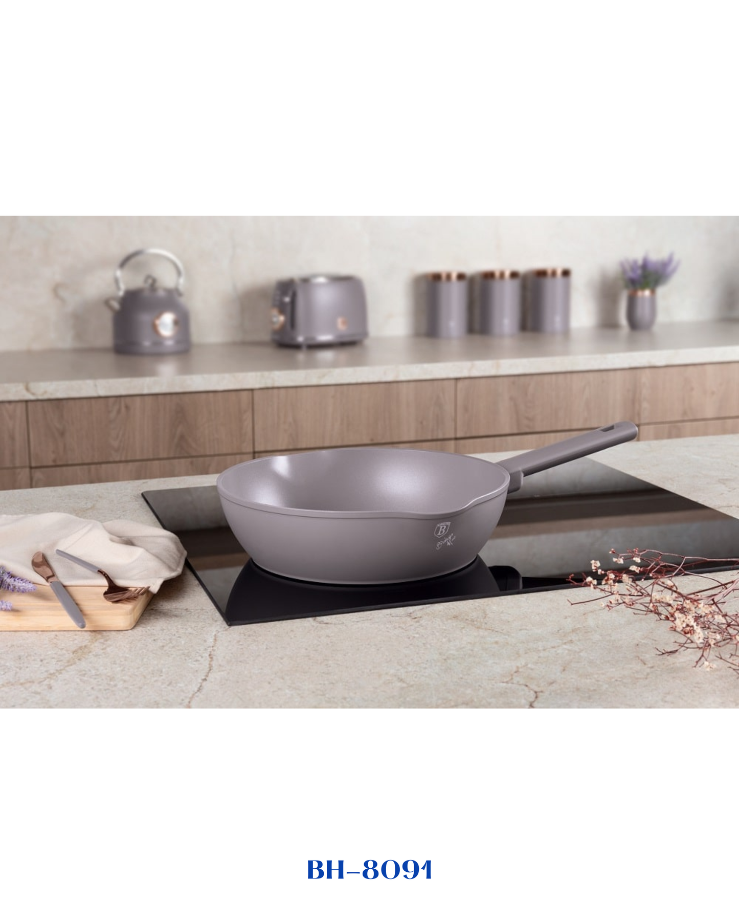 BERLINGER HAUS DEEP FRYPAN WITH 2 MOUTH 28 CM