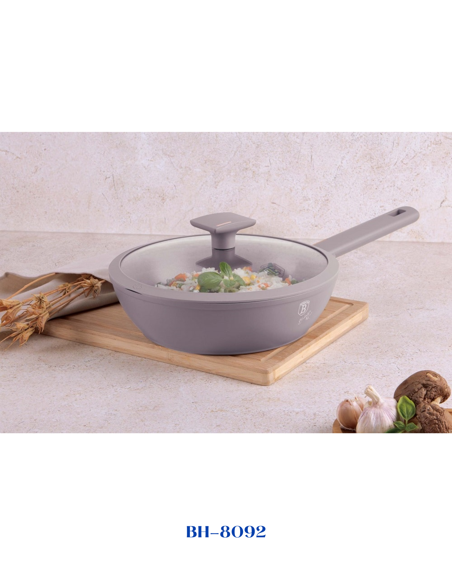 BERLINGER HAUS DEEP FRYPAN WITH LID 24 CM