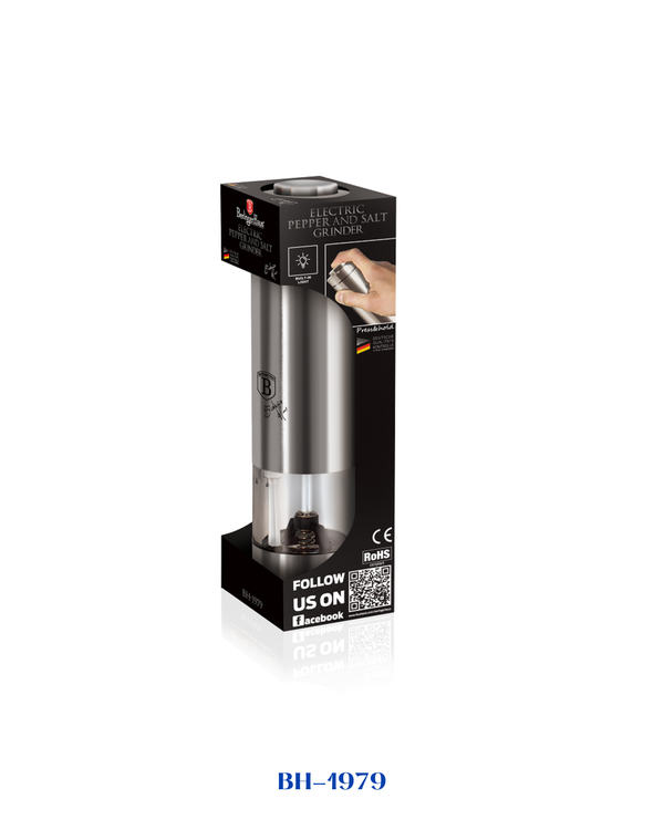 BERLINGER HAUS ELECTRIC PEPPER AND SALT MILL