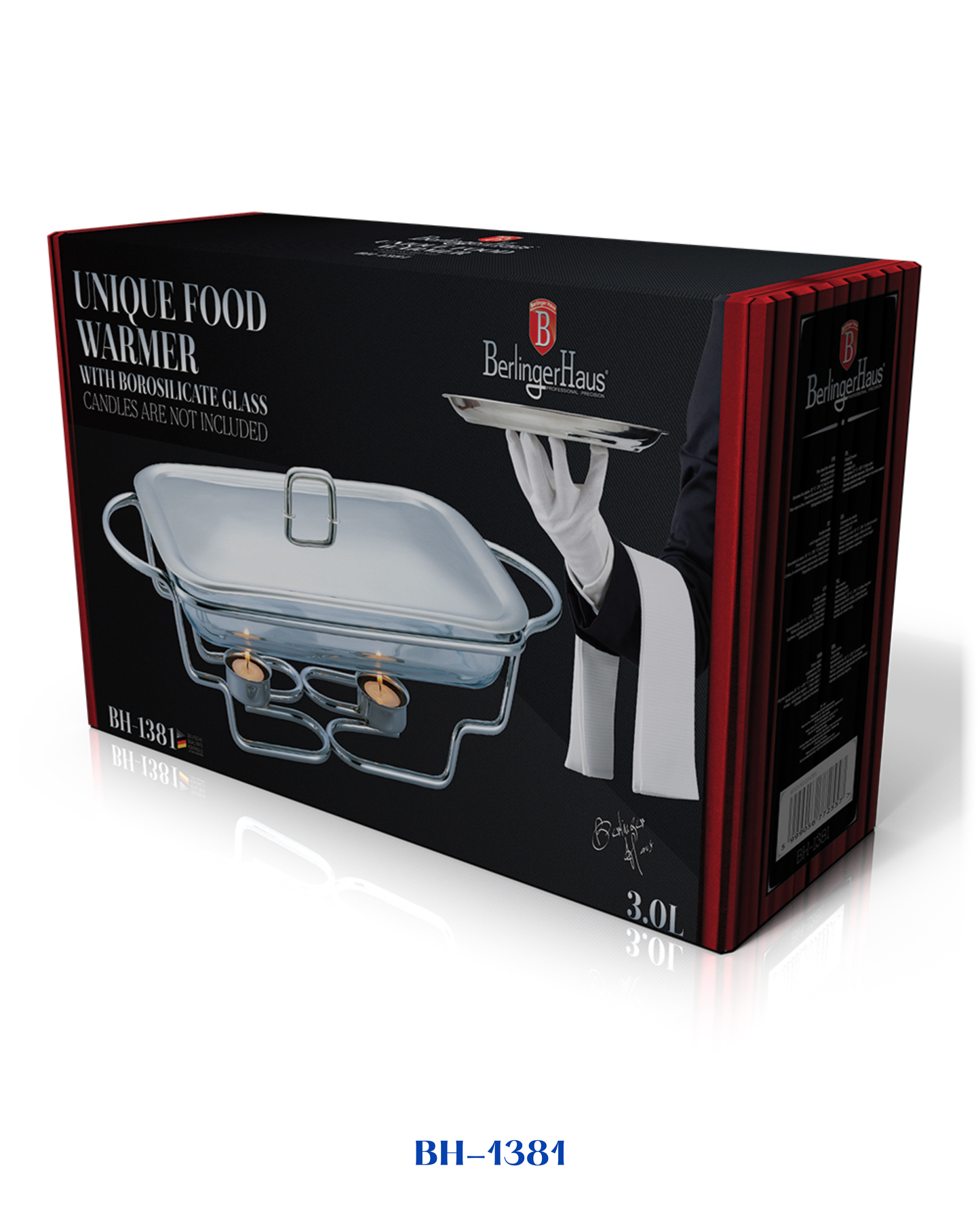 BERLINGER HAUS FOOD WARMER RECTLANGE 3L