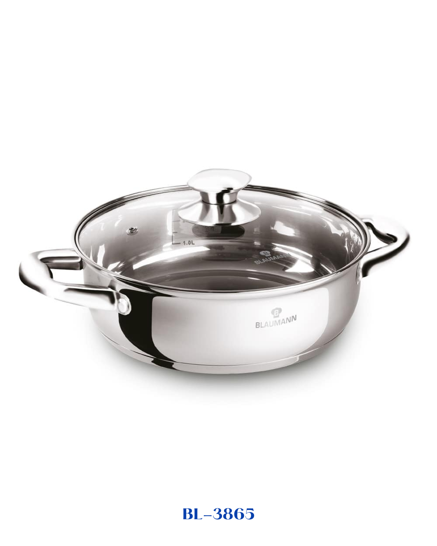 BERLINGER HAUS SHALLOW POT WITH LID 22CM