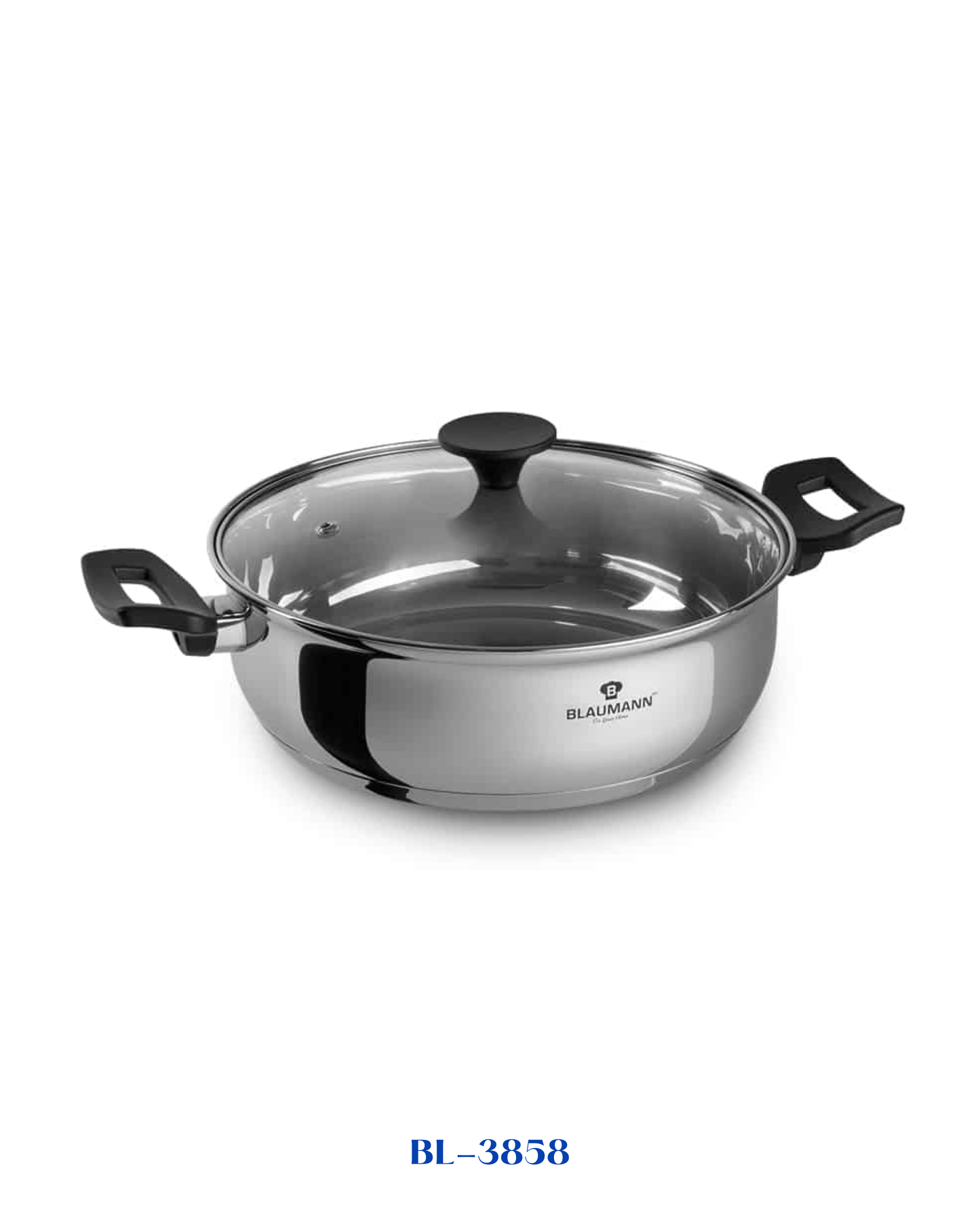 BERLINGER HAUS SHALLOW POT WITH LID 24CM
