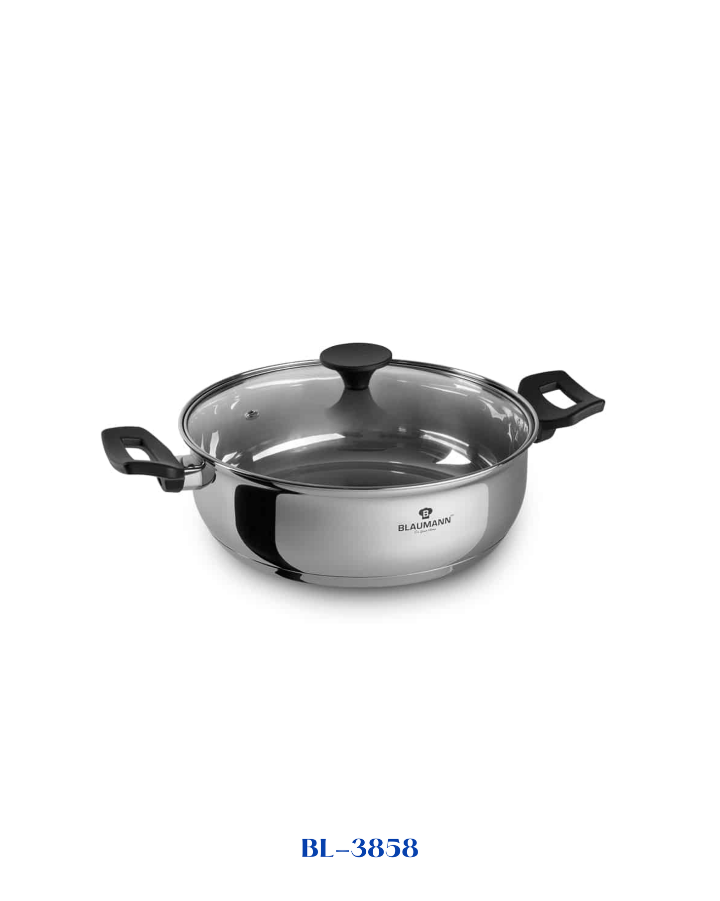 BERLINGER HAUS SHALLOW POT WITH LID 24CM