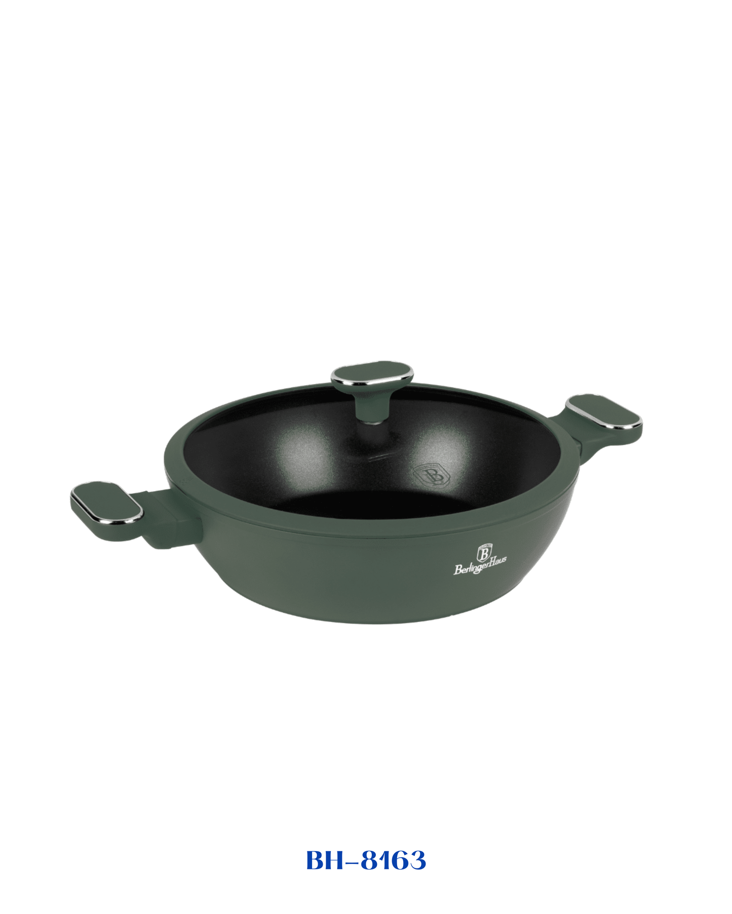BERLINGER HAUS SHALLOW POT WITH LID 28 CM
