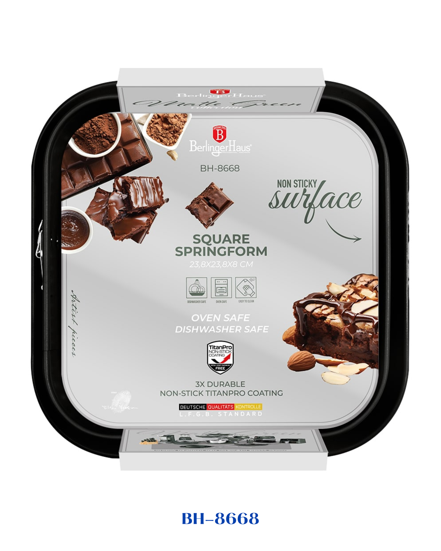 BERLINGER HAUS SQUARE SPRINGFORM 28*28 CM