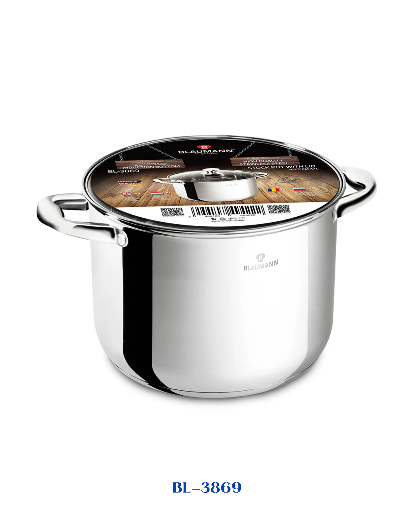 BERLINGER HAUS STOCK POT WITH LID 24CM