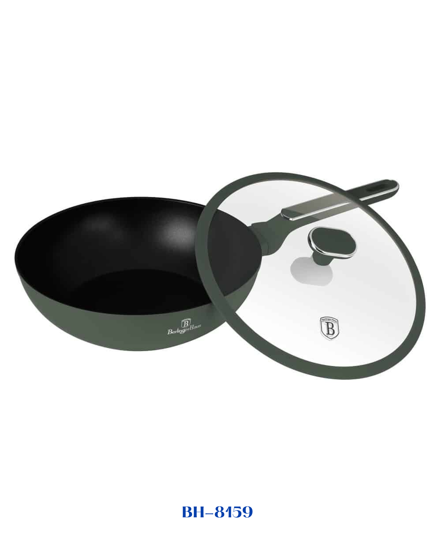BERLINGER HAUS WOK WITH LID 28 CM