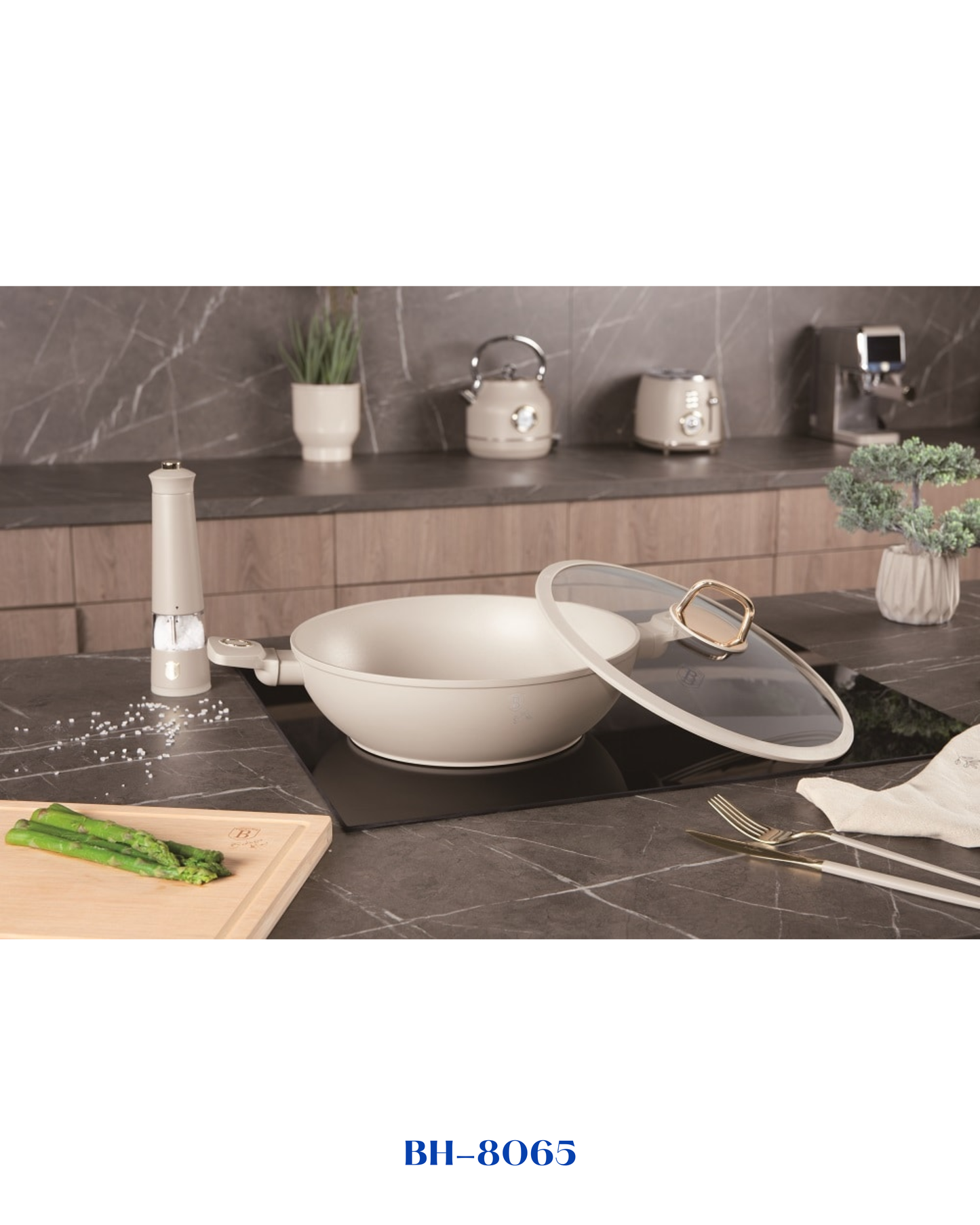 BERLINGER HAUS WOK WITH LID 30 CM
