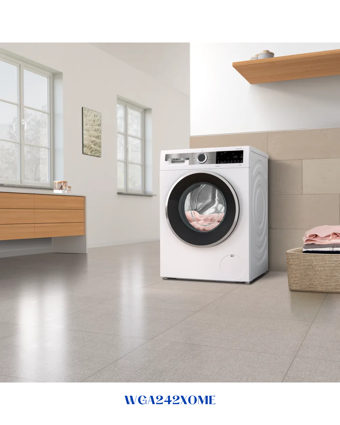 BOSCH WASHING MACHINE FRONTLOADER FULLSIZE 9 KG
